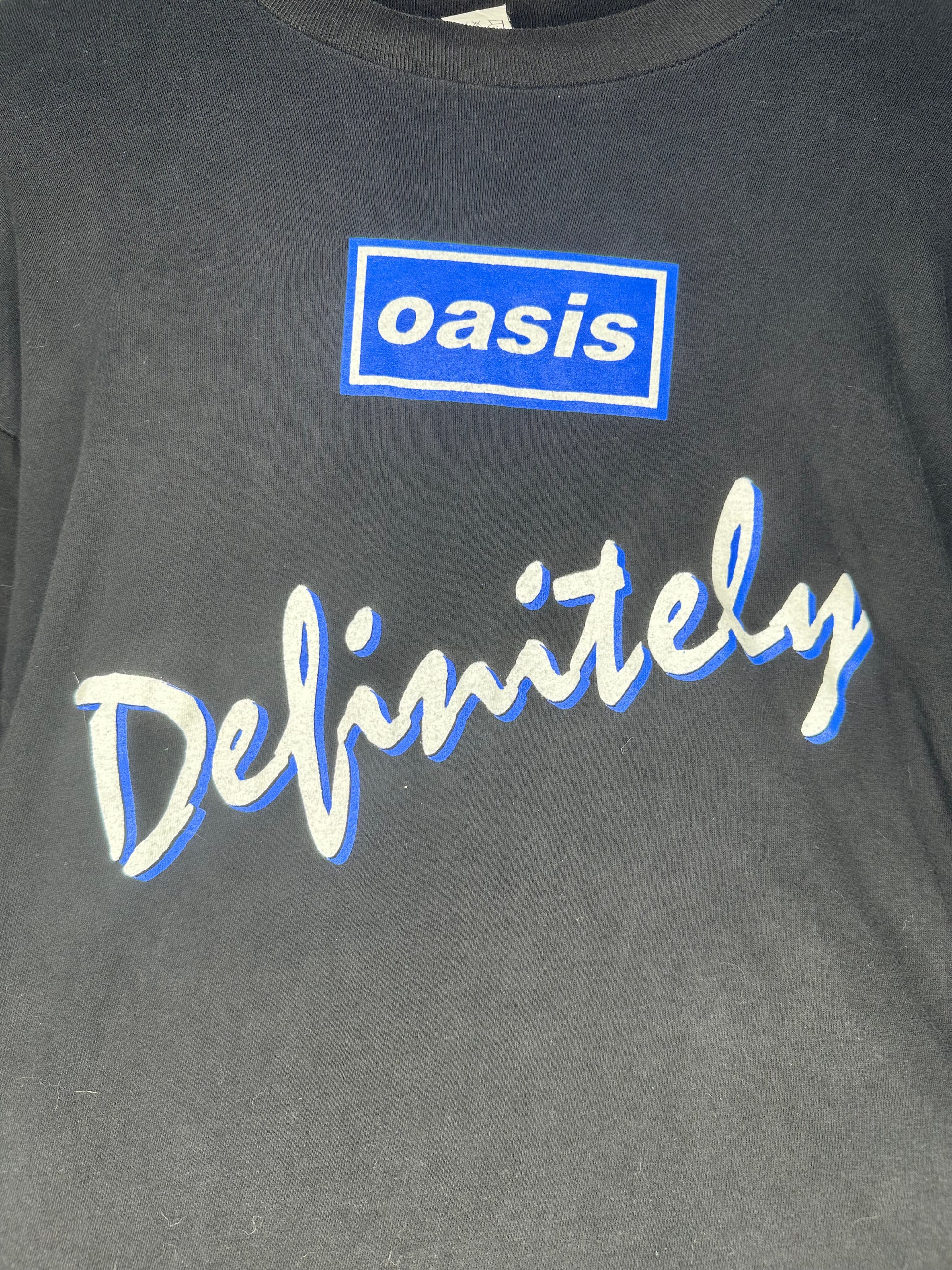 OASIS DEFINITELY MAYBE EURO LONGSLEEVE