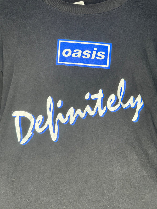 OASIS DEFINITELY MAYBE EURO LONGSLEEVE