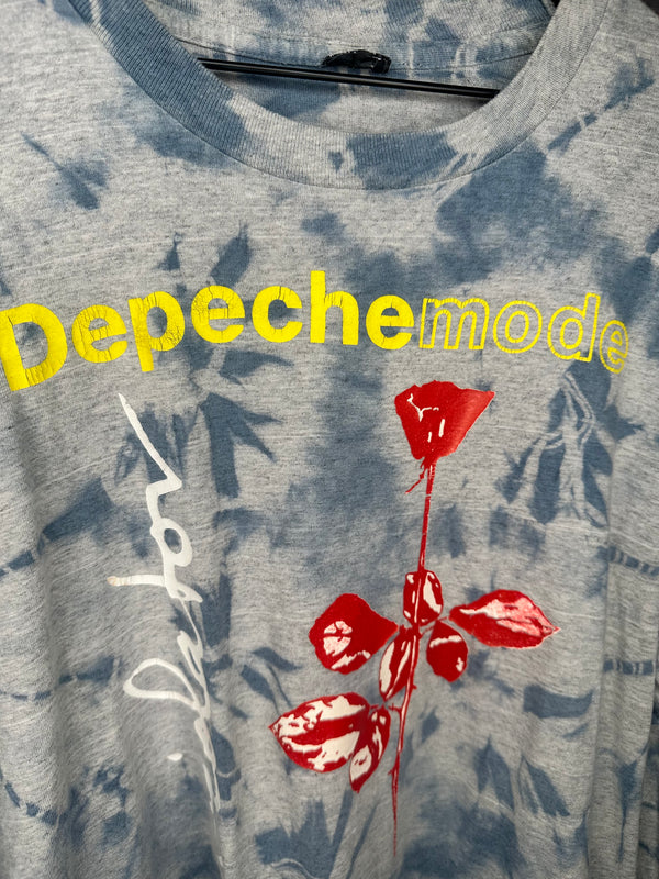 DEPECHE MODE VIOLATOR |TIE DYE ROSE LONGSLEEVE