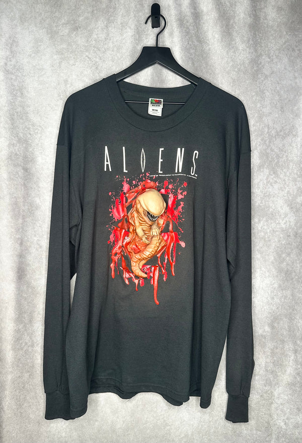 ALIENS MOVIE CHESTBURSTER XENOMORPH LONGSLEEVE