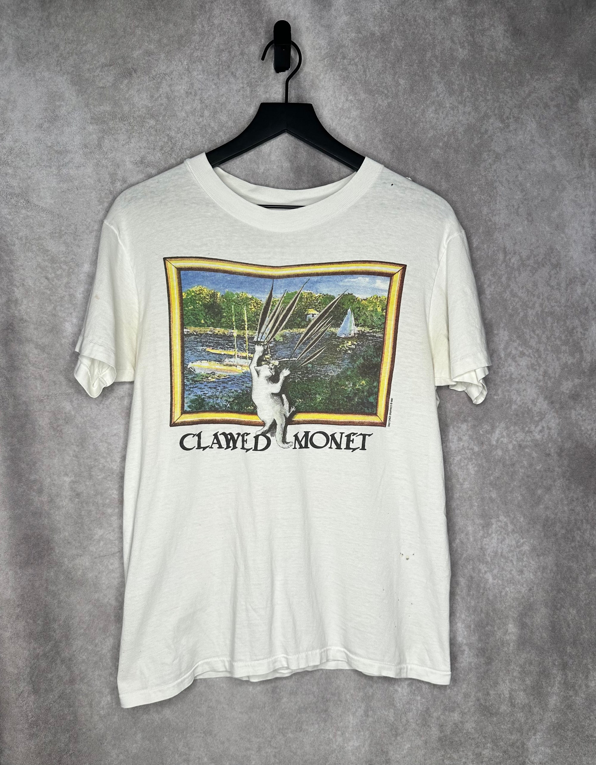 CLAWED MONET CAT ART