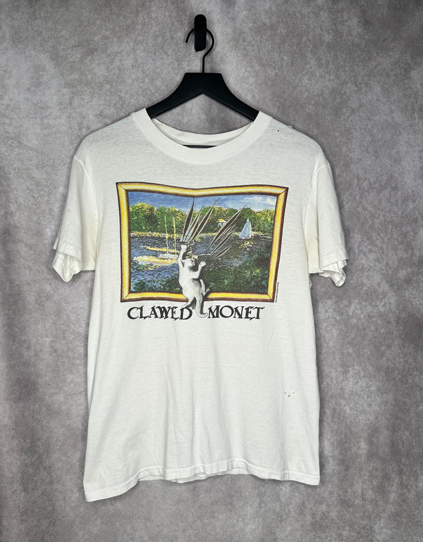 CLAWED MONET CAT ART