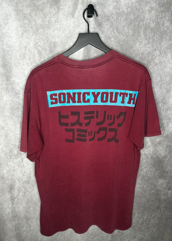 Vintage 1992 Sonic Youth Hysterics Comic Astronaut Shirt Large