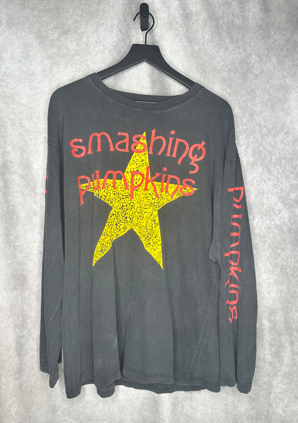 SMASHING PUMPKINS STAR LOGO EURO BOOTLEG LONGSLEEVE