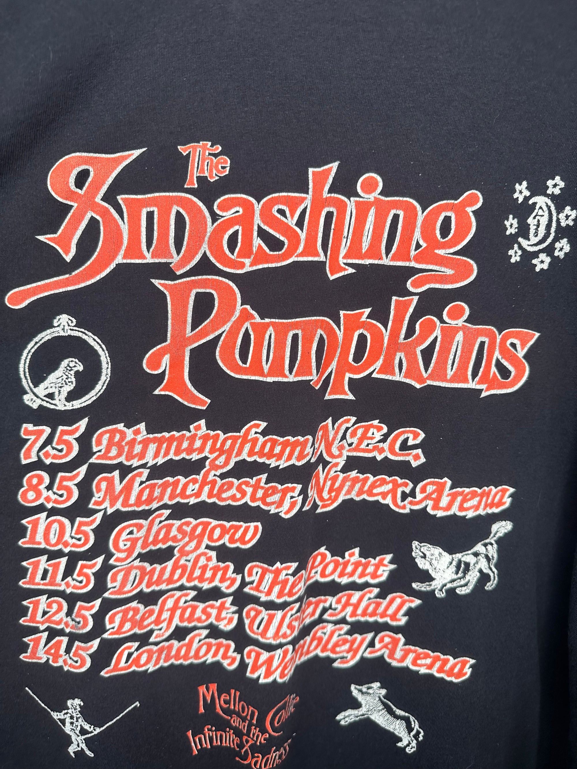 SMASHING PUMPKINS MELLON COLLIE & INFINITE SADNESS EURO PARKING LOT BOOTLEG
