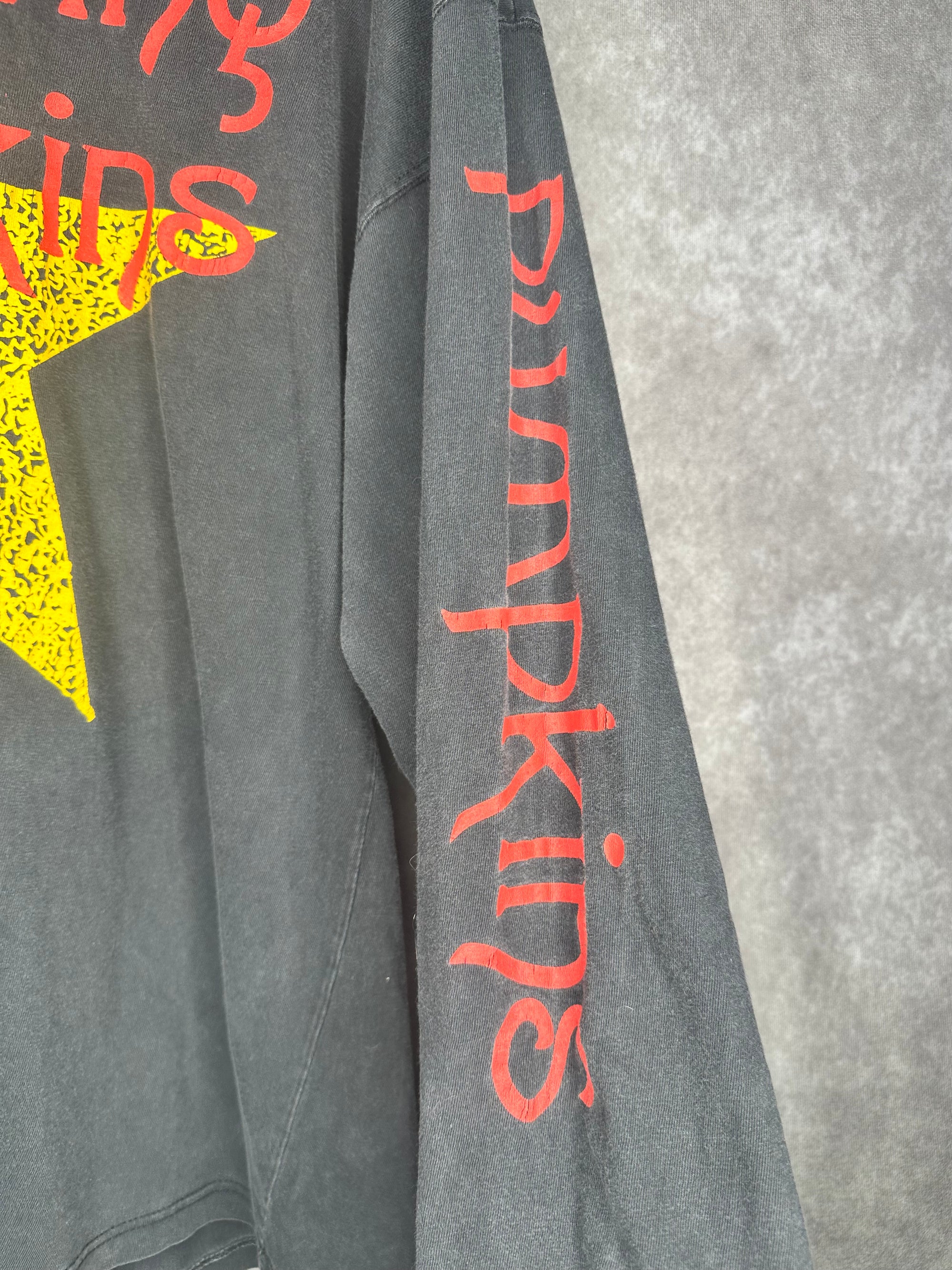 SMASHING PUMPKINS STAR LOGO EURO BOOTLEG LONGSLEEVE