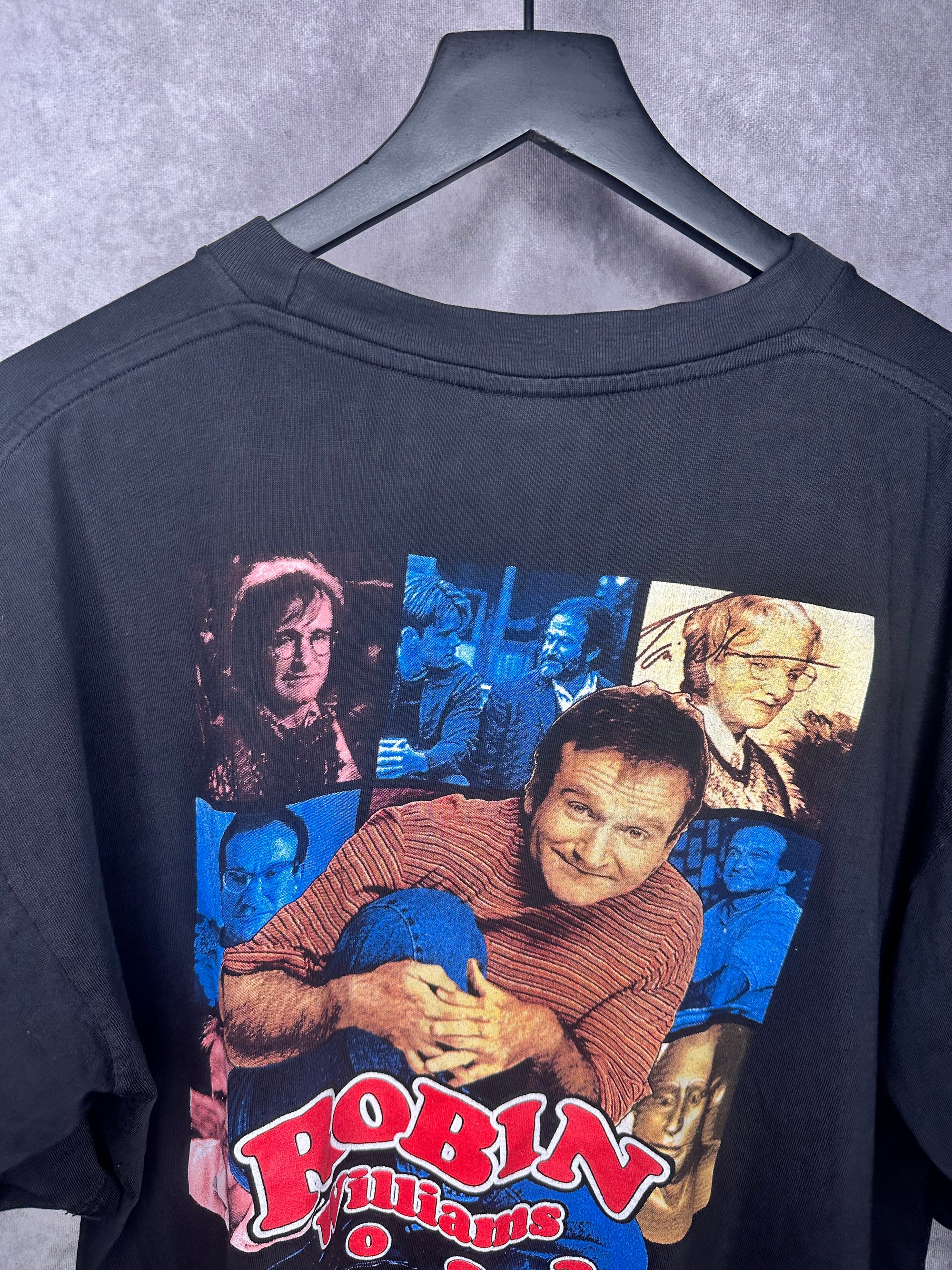 ROBIN WILLIAMS 02 LIVE COMEDY TOUR RAP TEE