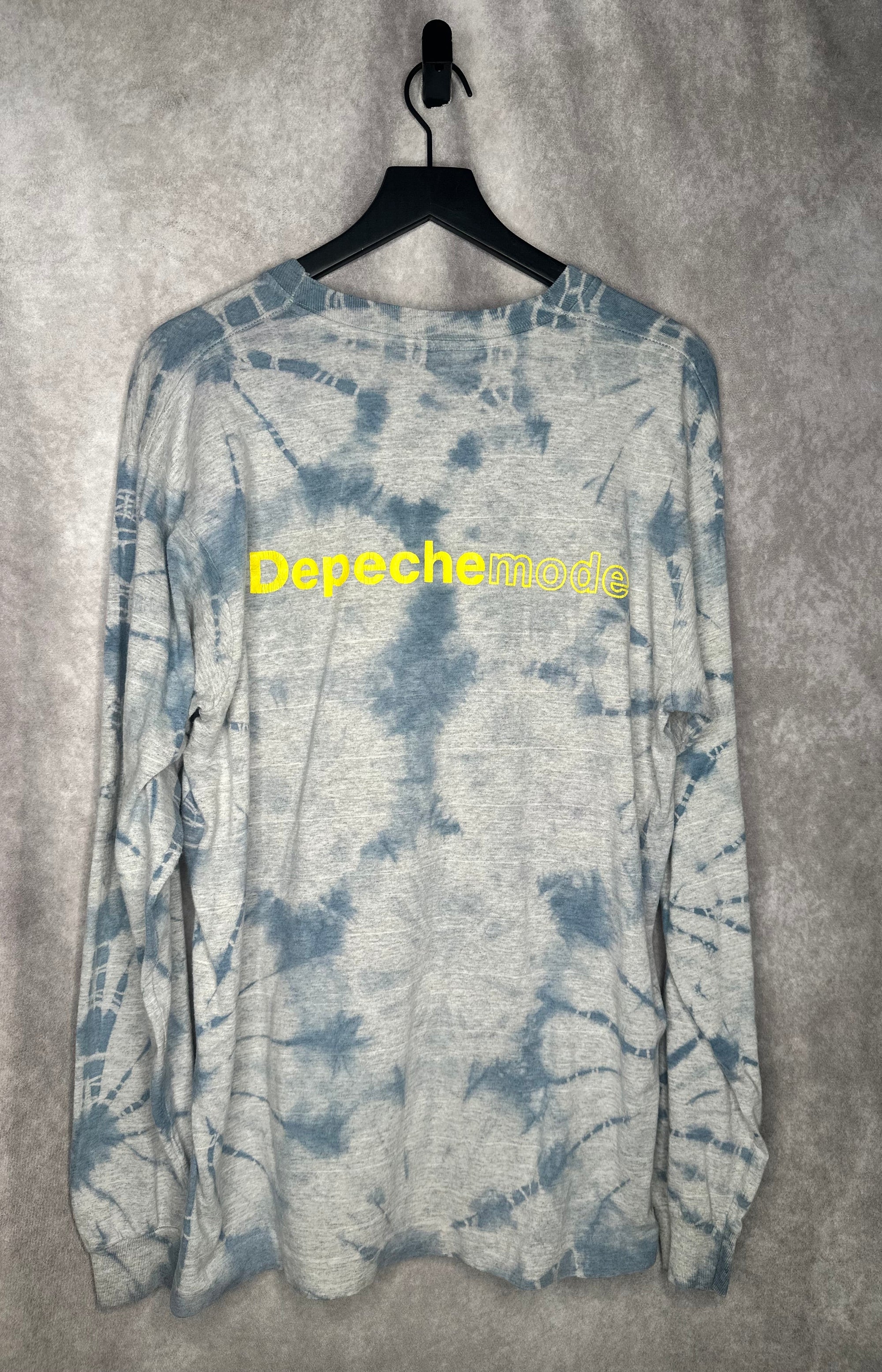 DEPECHE MODE VIOLATOR |TIE DYE ROSE LONGSLEEVE