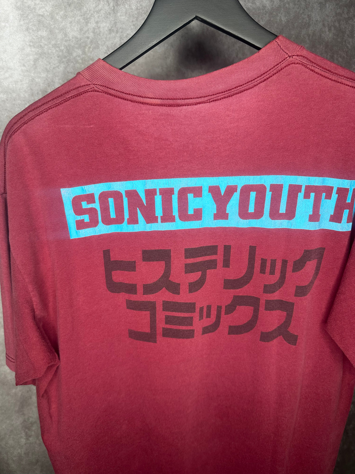 Vintage 1992 Sonic Youth Hysterics Comic Astronaut Shirt Large