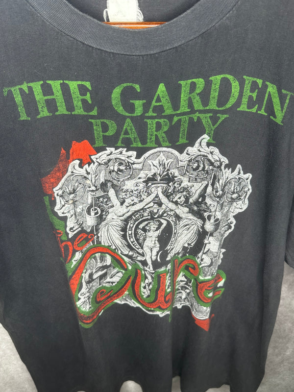 Vintage 1990 The Cure Garden Party Crystal Palace Bowl Shirt XL