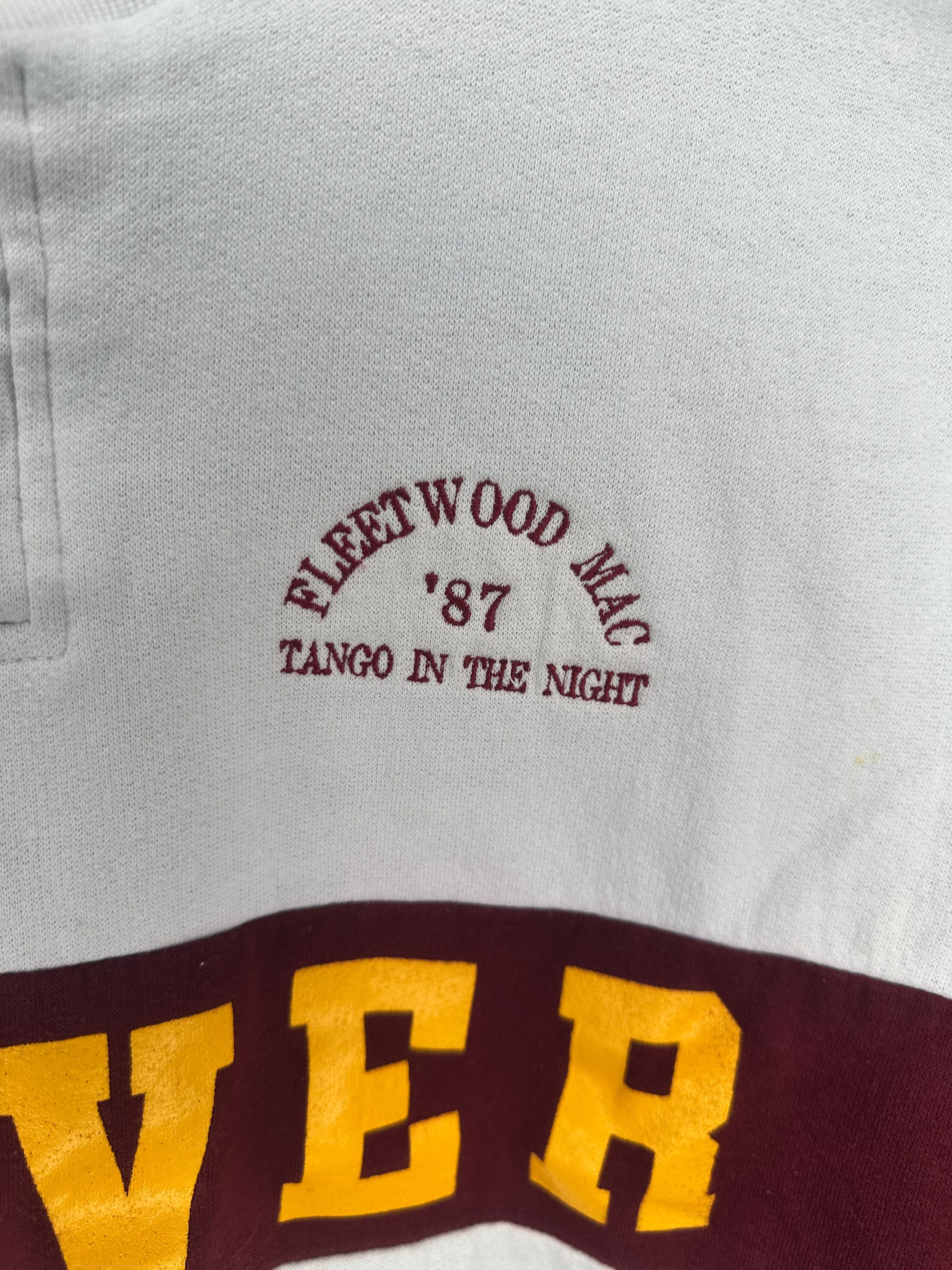 FLEETWOOD MAC BEAVER SWEATSHIRT | TANGO IN THE NIGHT CONCERT CREW