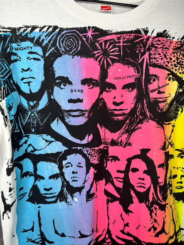 RED HOT CHILI PEPPERS GRADIENT BAND PORTRAIT
