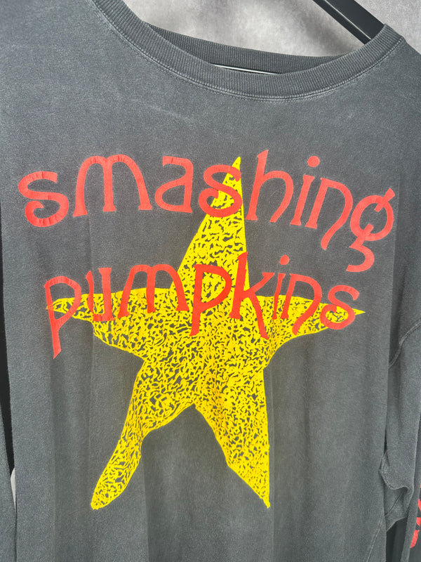 SMASHING PUMPKINS STAR LOGO EURO BOOTLEG LONGSLEEVE