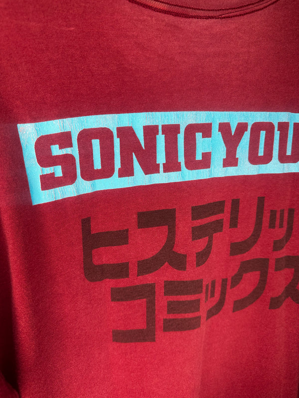 Vintage 1992 Sonic Youth Hysterics Comic Astronaut Shirt Large