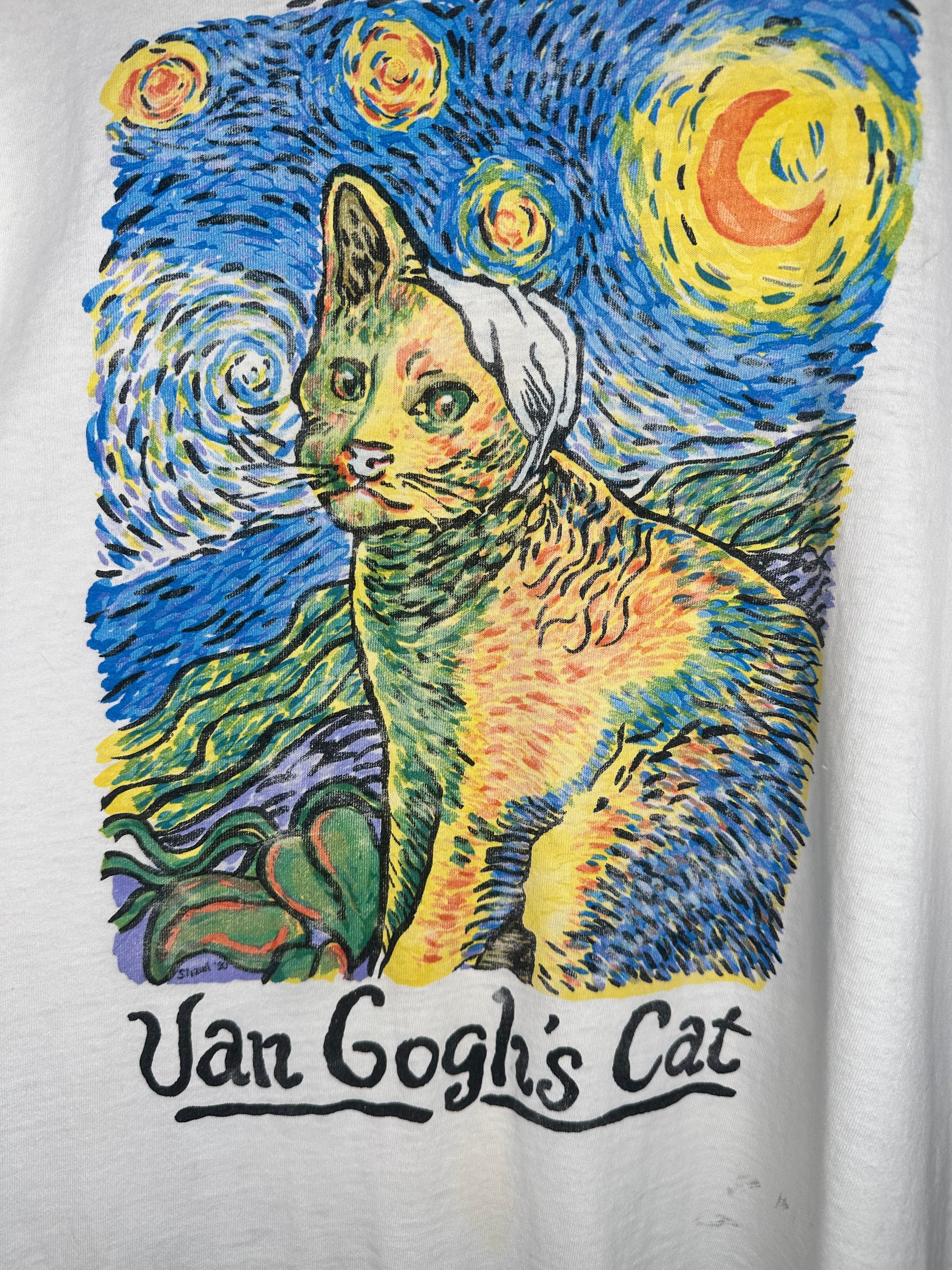 VAN GOGH'S CAT ART