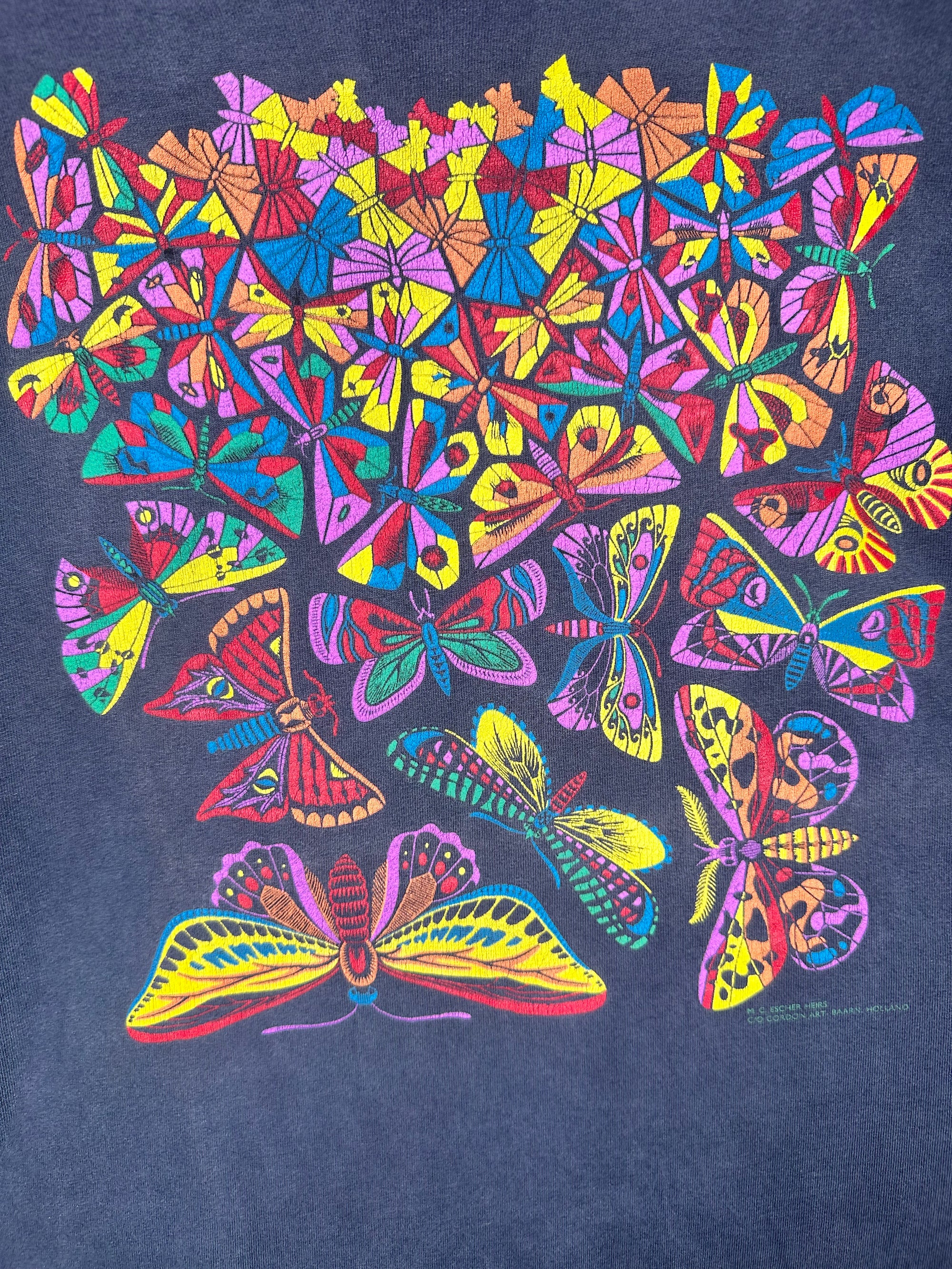 MC ESCHER BUTTERFLY ART