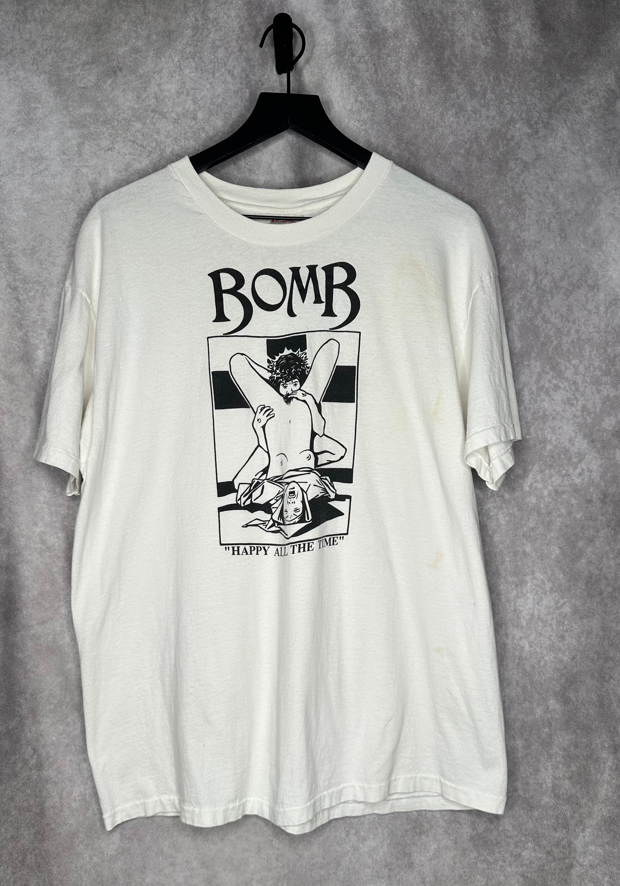 BOMB | HAPPY ALL THE TIME OBSCURE GRAPHIC