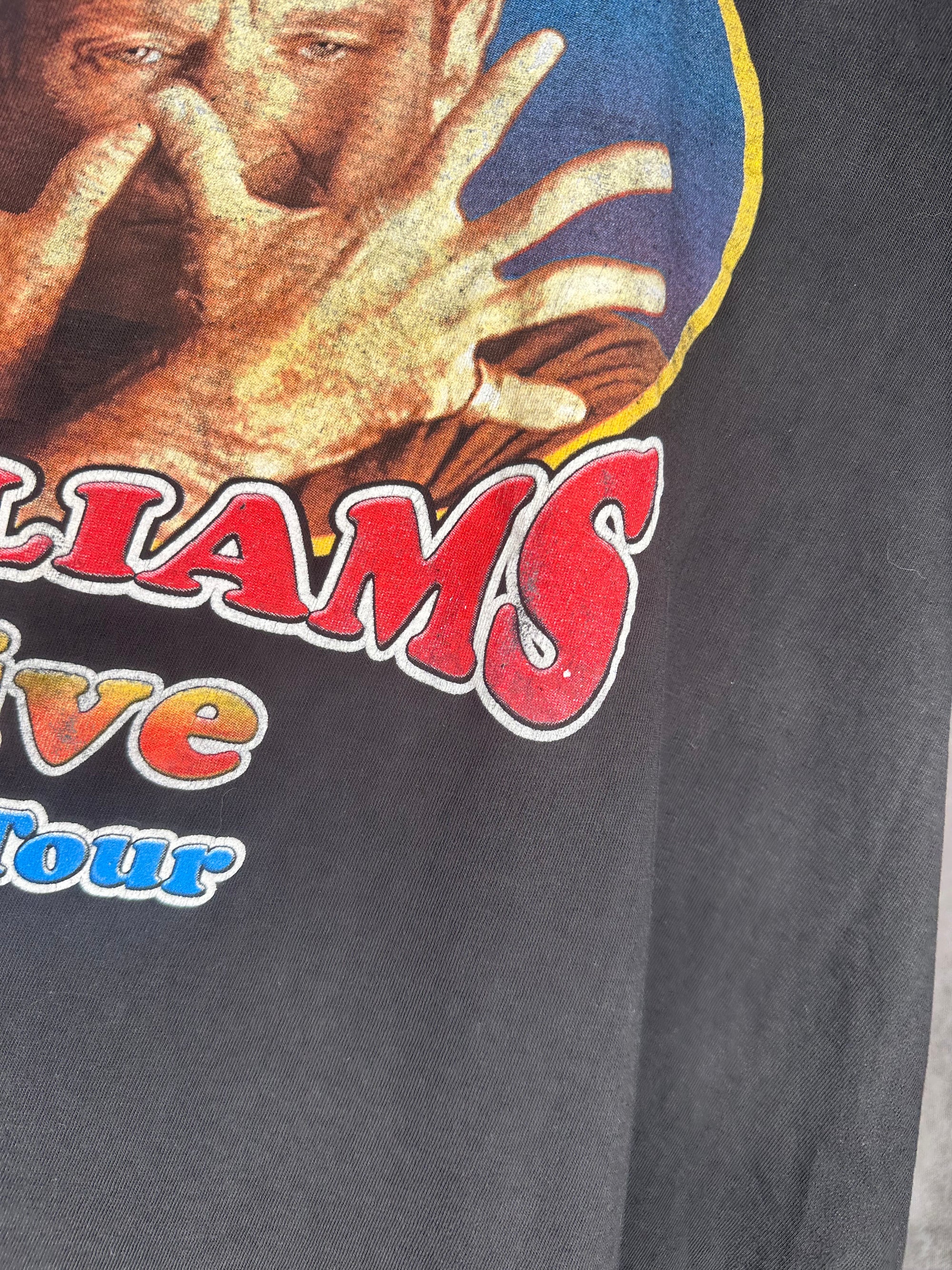 ROBIN WILLIAMS 02 LIVE COMEDY TOUR RAP TEE