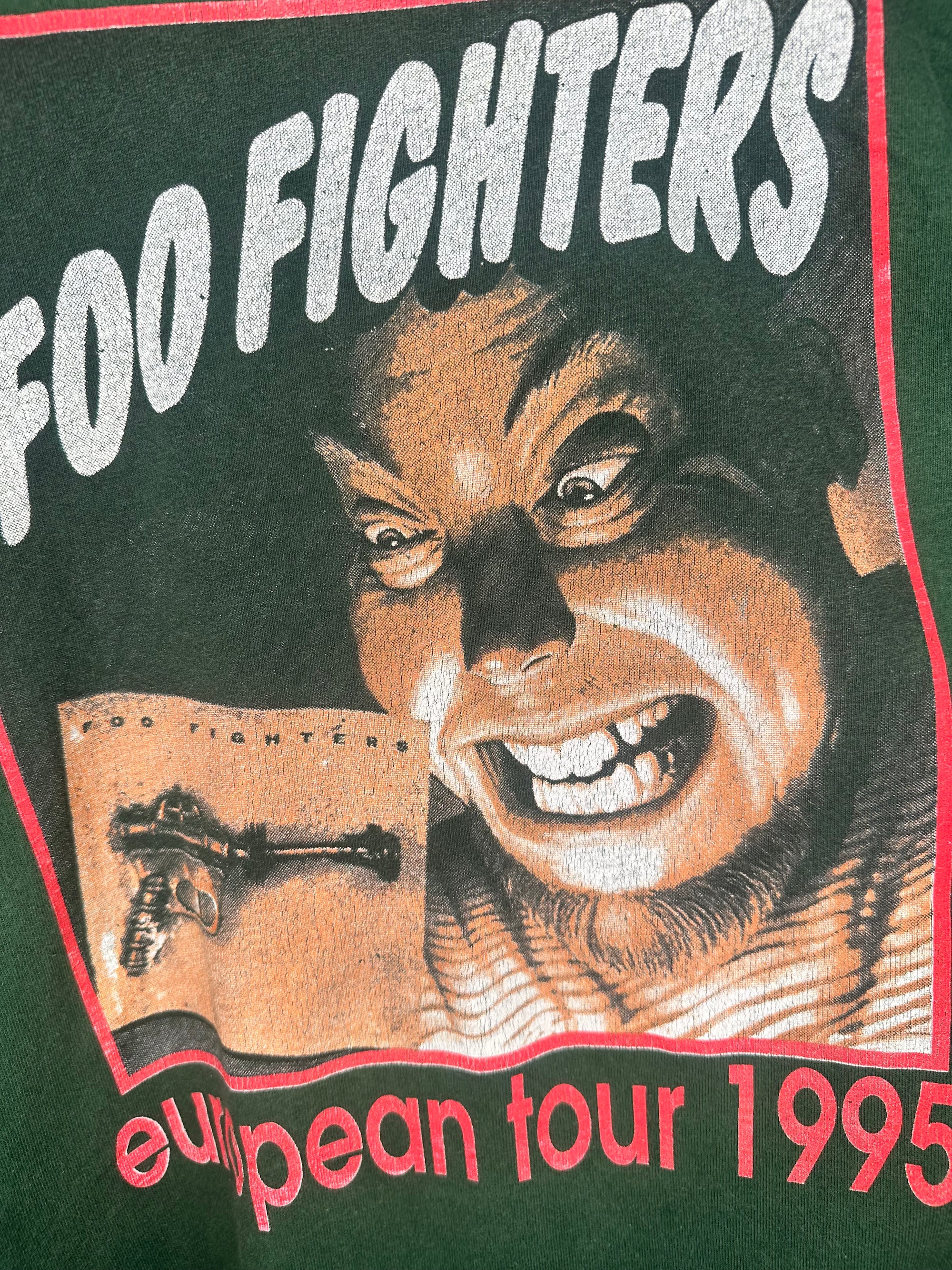 FOO FIGHTERS EUROPEAN TOUR LONGSLEEVE