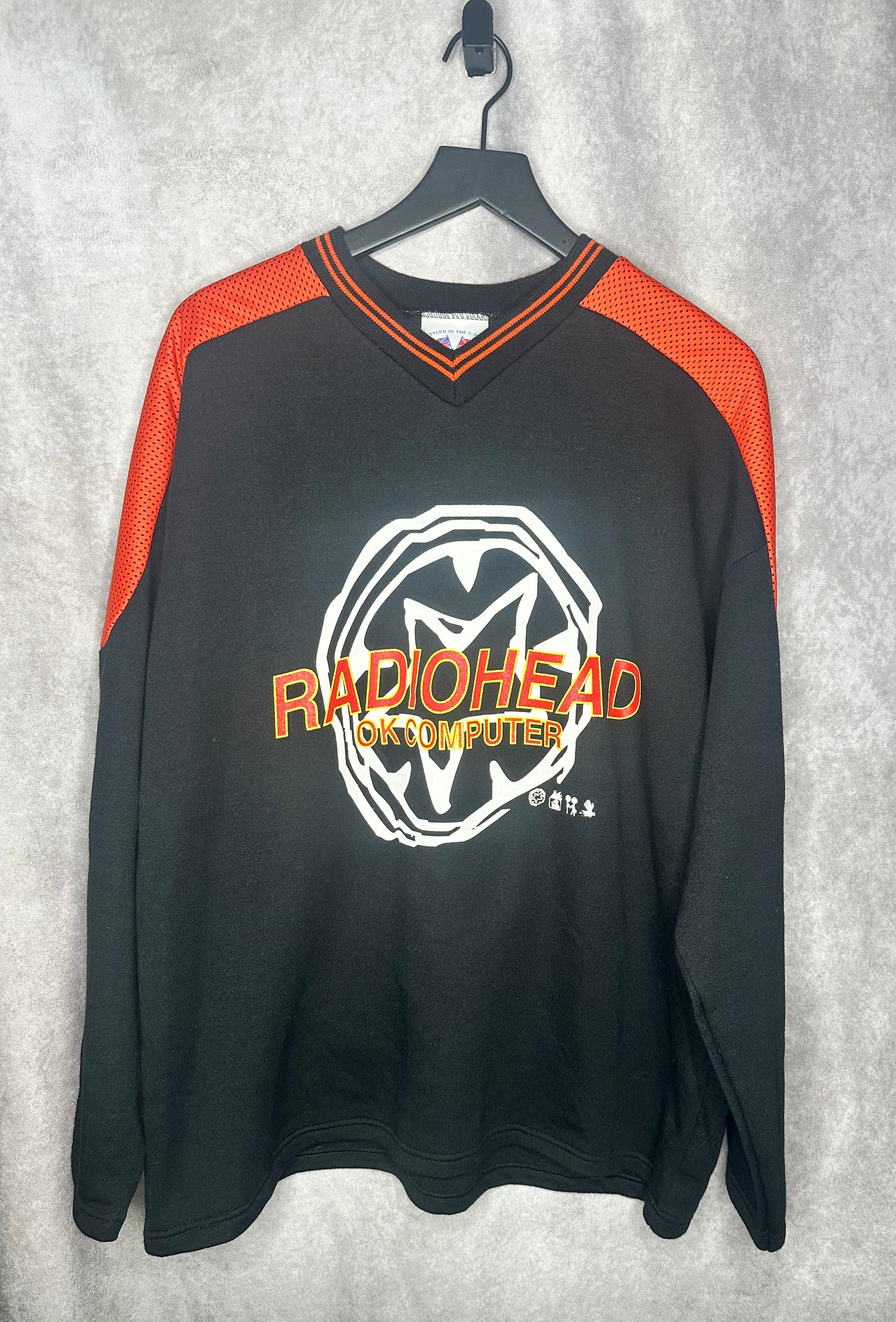 Radiohead Ok Computer Jersey Sweat Shirt