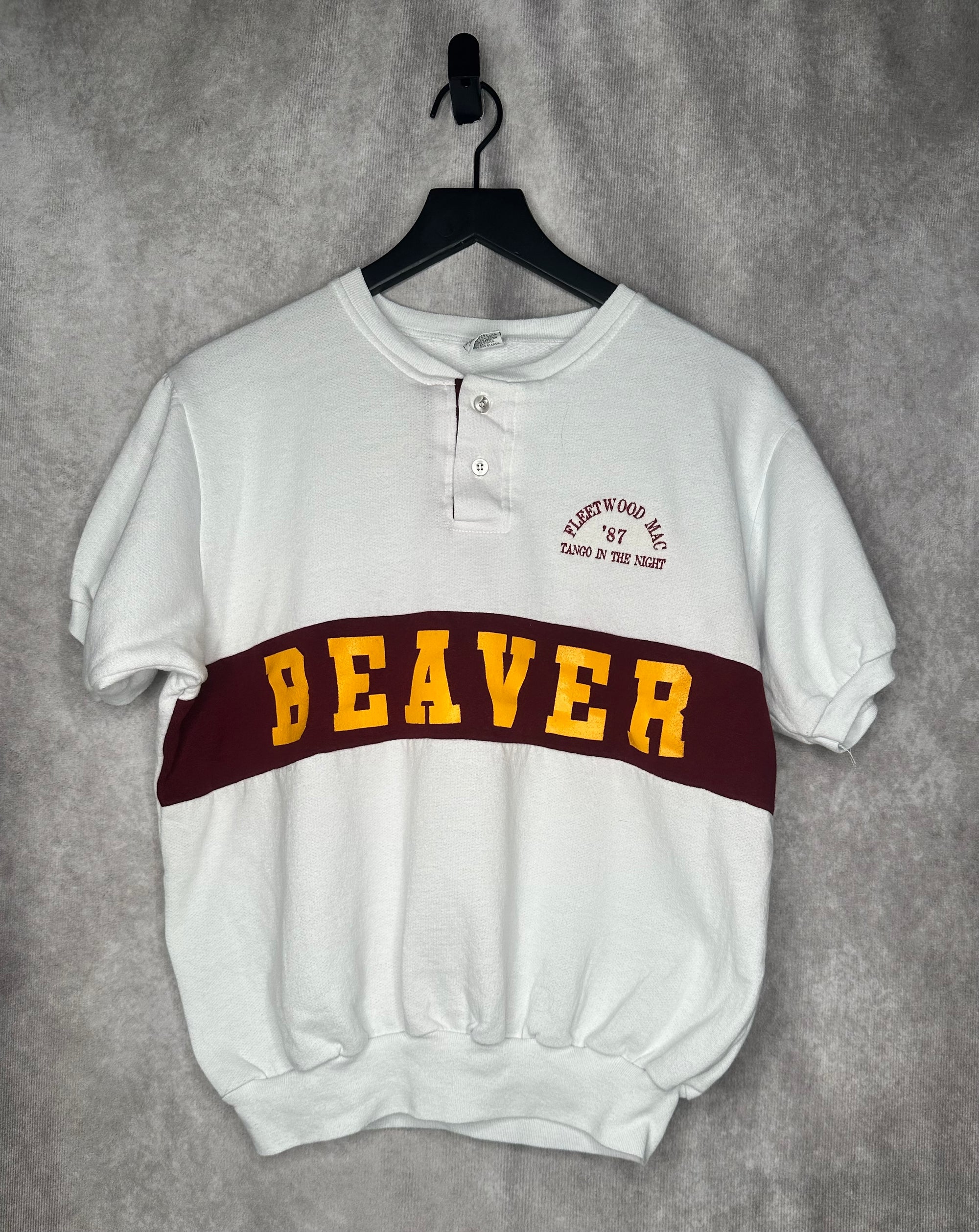 FLEETWOOD MAC BEAVER SWEATSHIRT | TANGO IN THE NIGHT CONCERT CREW