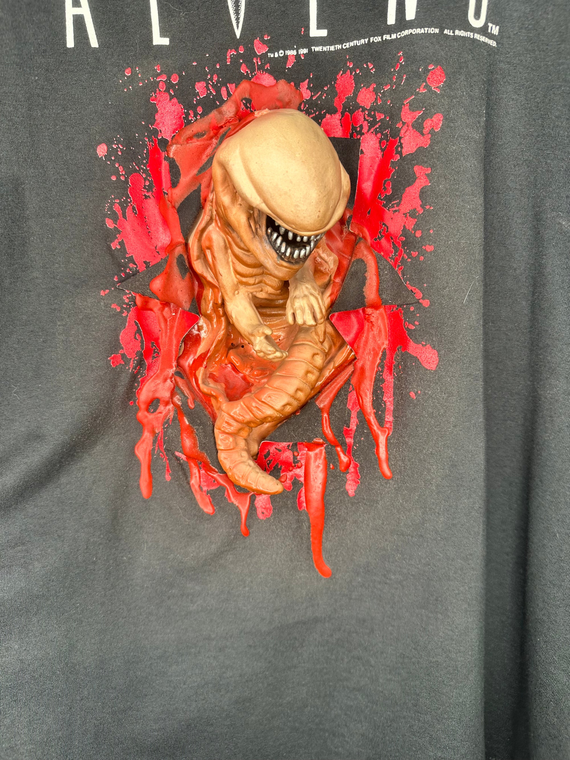ALIENS MOVIE CHESTBURSTER XENOMORPH LONGSLEEVE