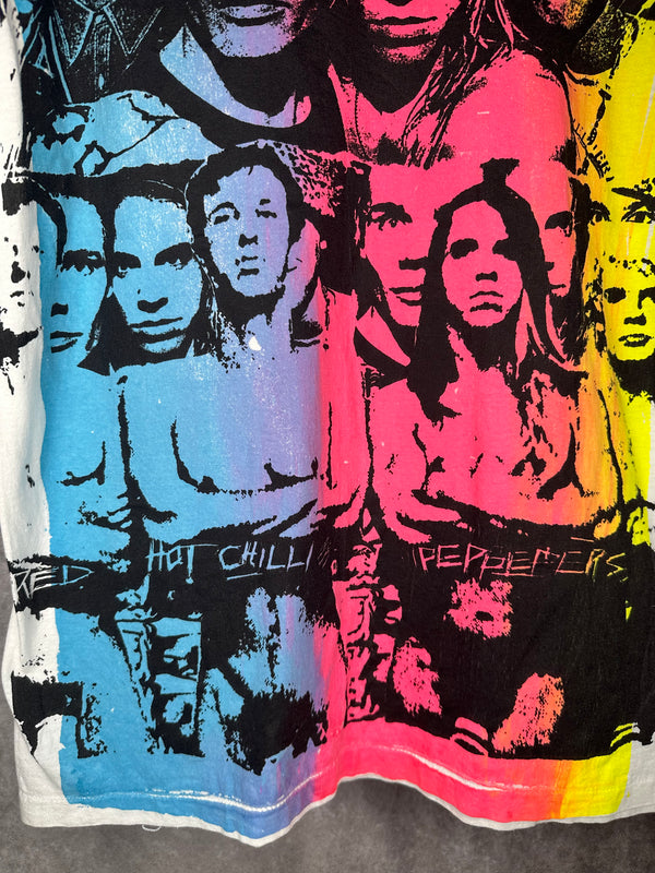 RED HOT CHILI PEPPERS GRADIENT BAND PORTRAIT