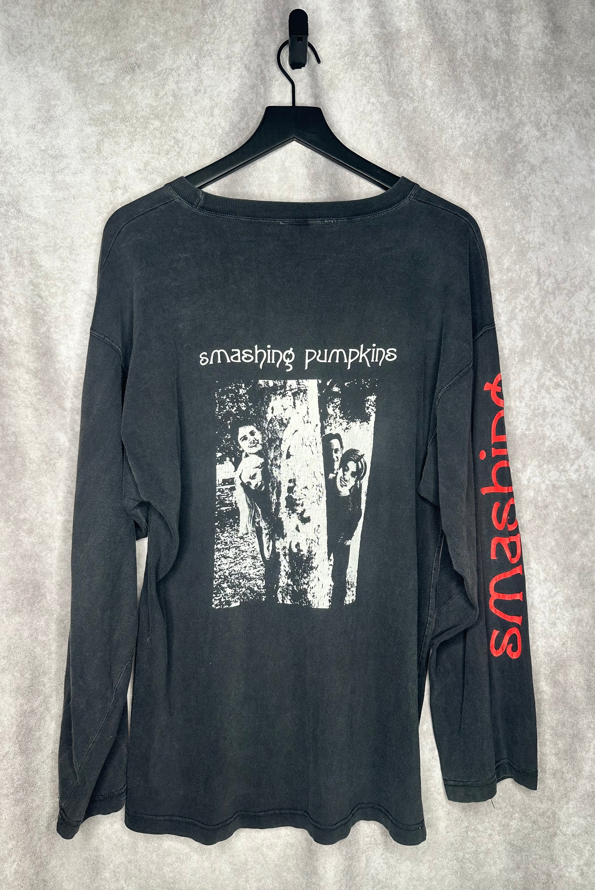 SMASHING PUMPKINS STAR LOGO EURO BOOTLEG LONGSLEEVE