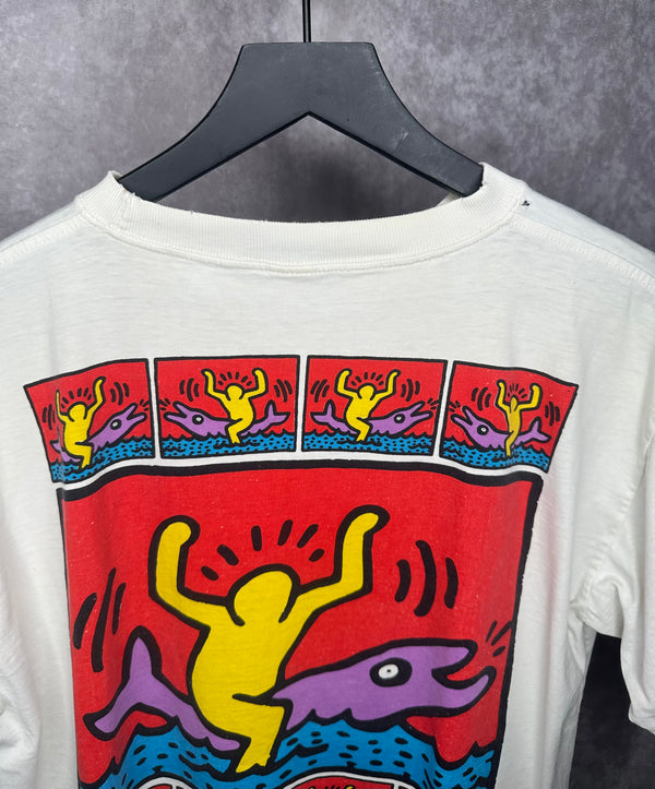 KEITH HARING POP ART DOPLHIN