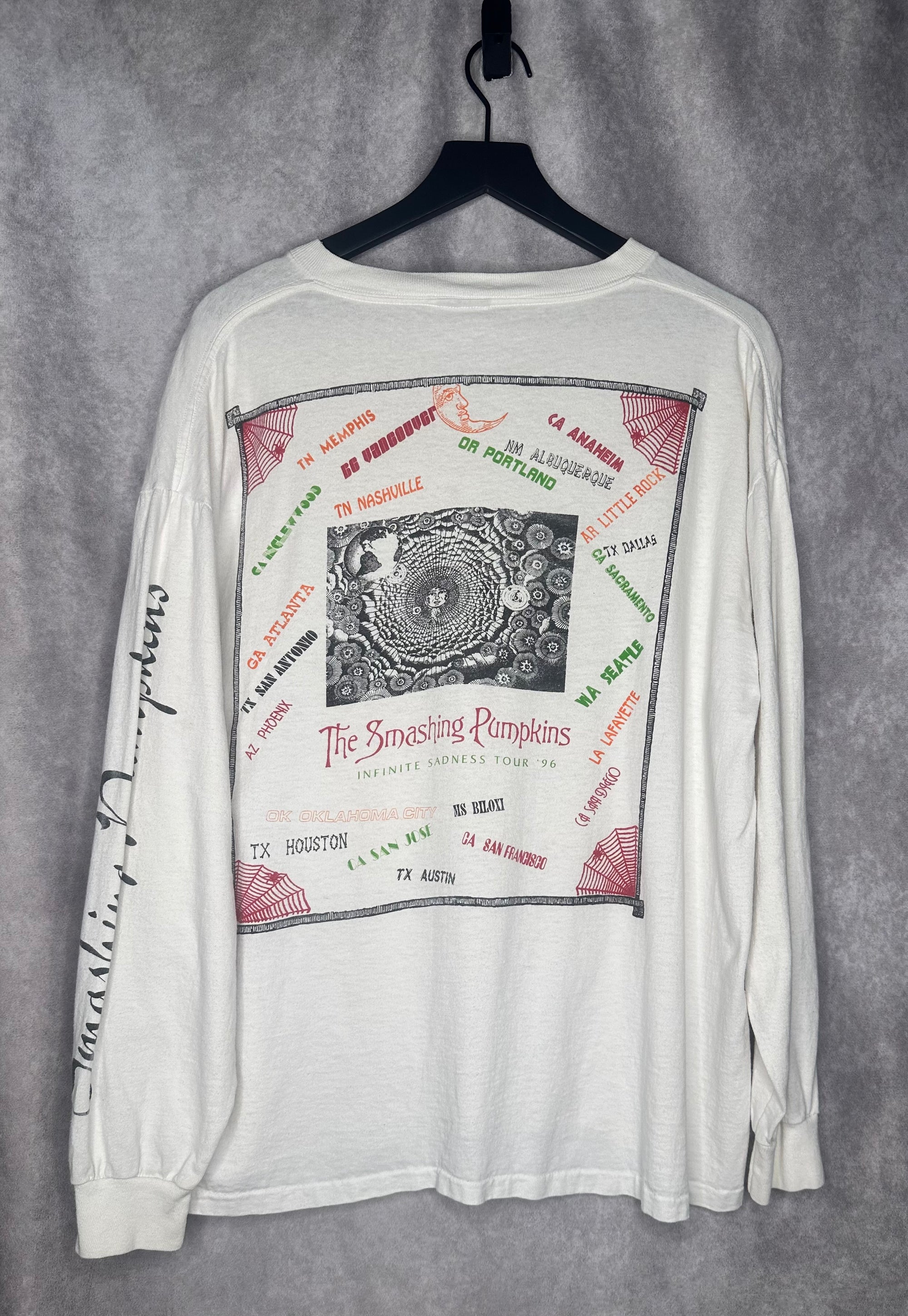 SMASHING PUMPKINS | MELLON COLLIE AND THE INFINITE SADNESS PARKING LOT BOOTLEG LONGSLEEVE