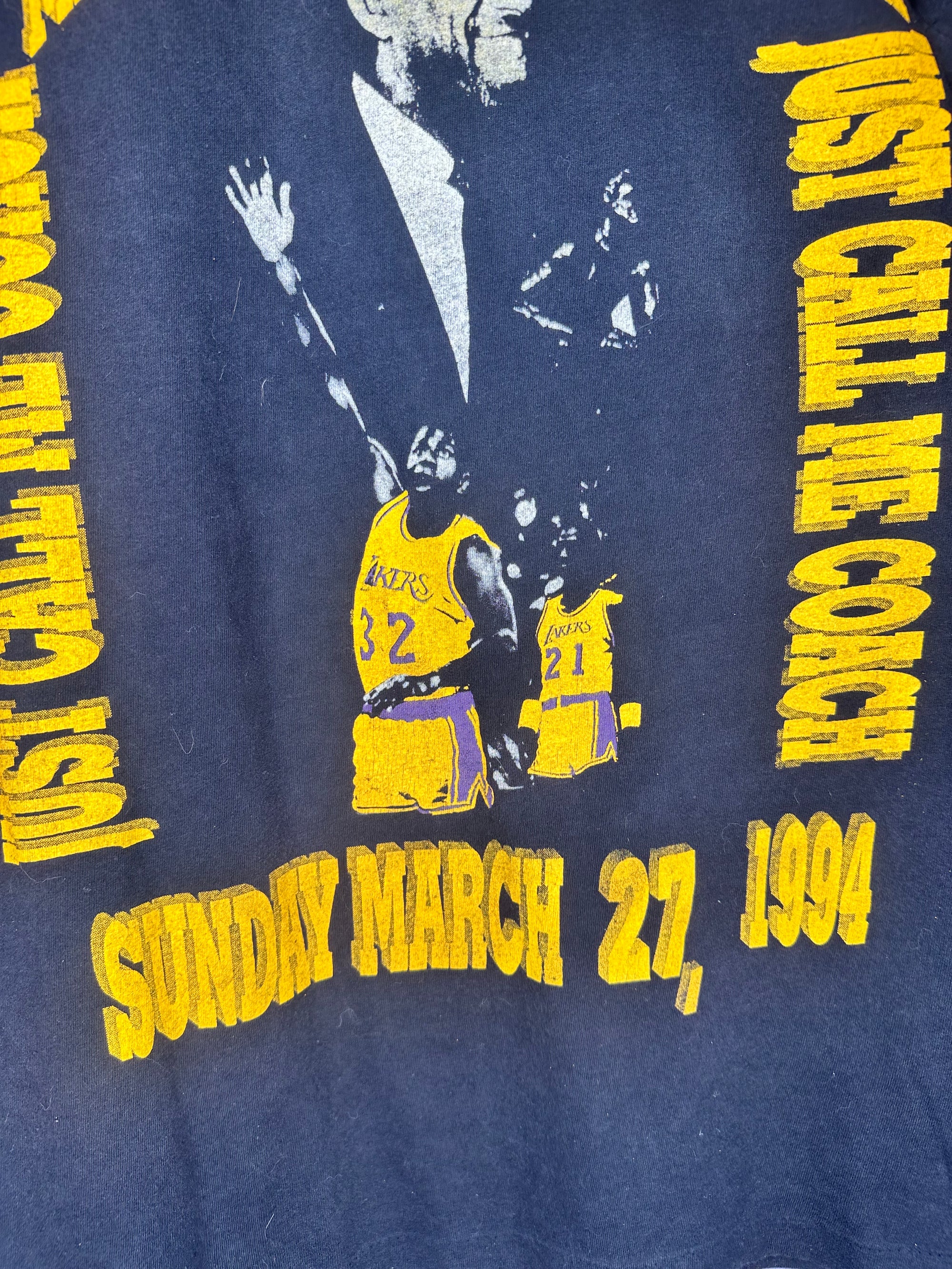 LOS ANGELES LAKERS MAGIC JOHNSON IS BACK PARKING LOT BOOTLEG