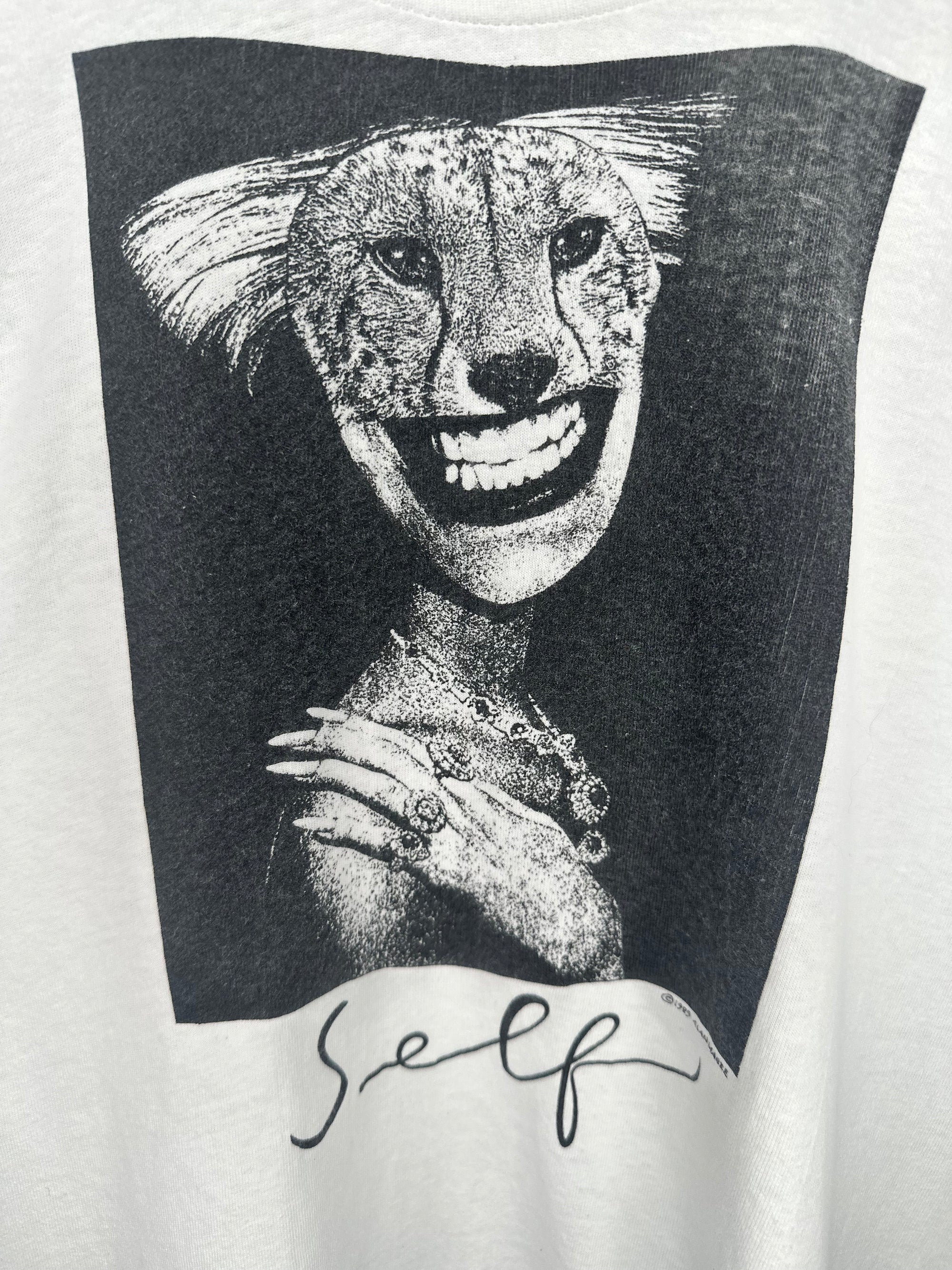 SELF CAT HUMAN PORTRAIT ART | ALAN MAGEE