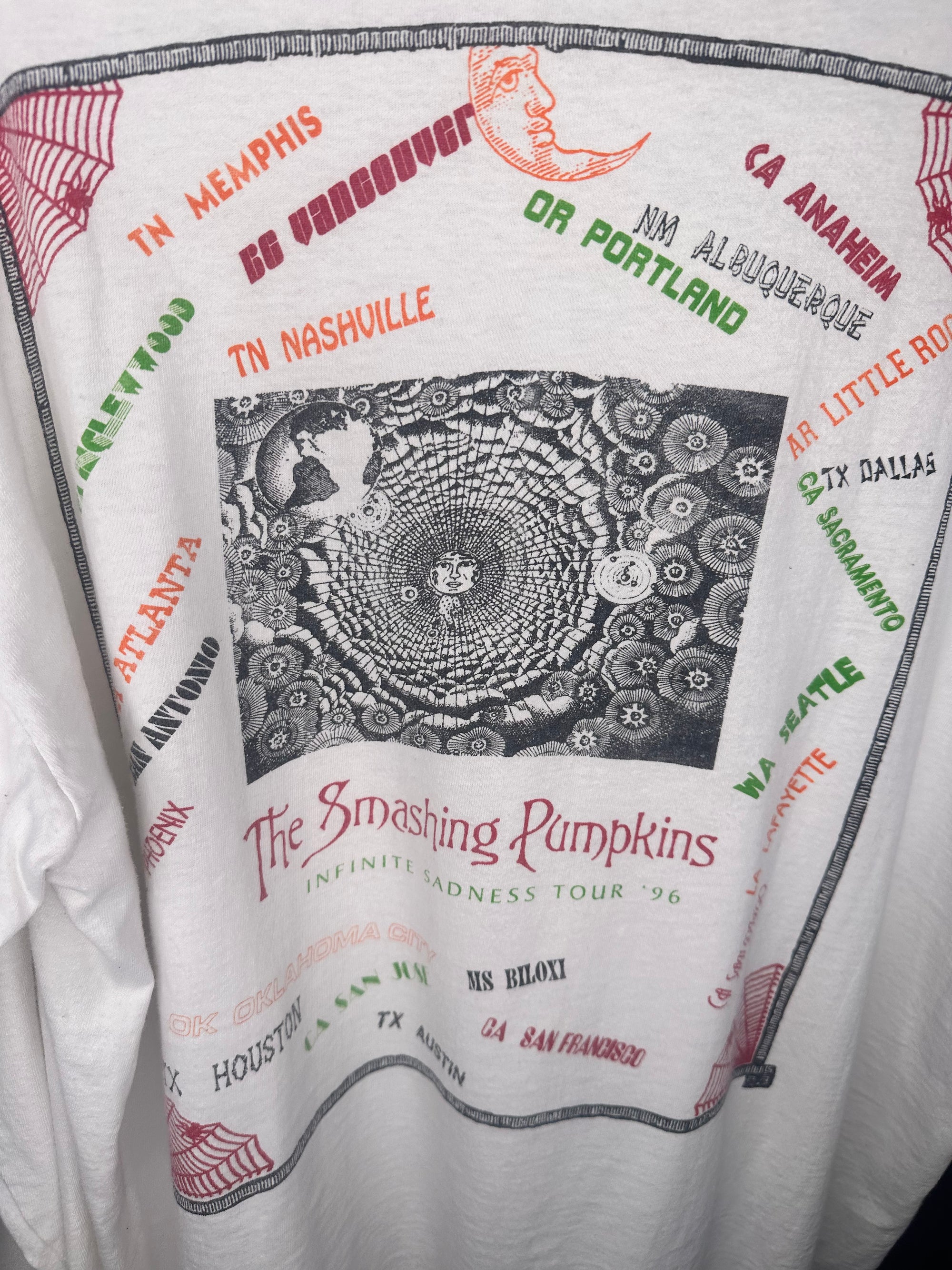 SMASHING PUMPKINS | MELLON COLLIE AND THE INFINITE SADNESS PARKING LOT BOOTLEG LONGSLEEVE