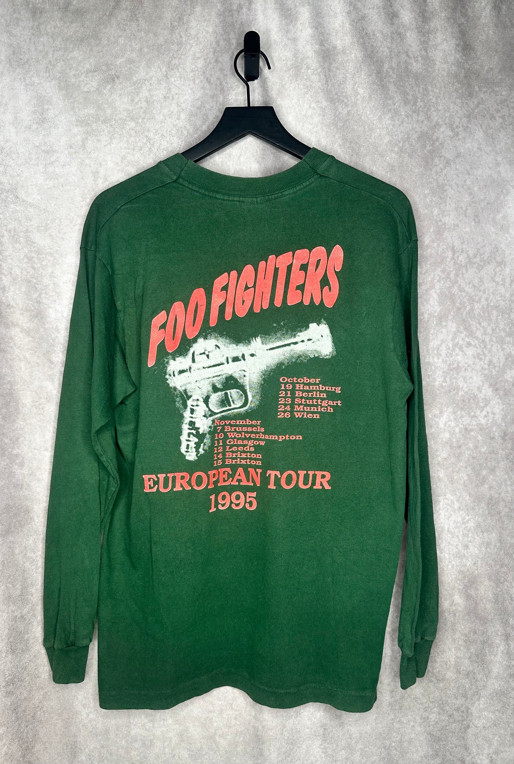 FOO FIGHTERS EUROPEAN TOUR LONGSLEEVE