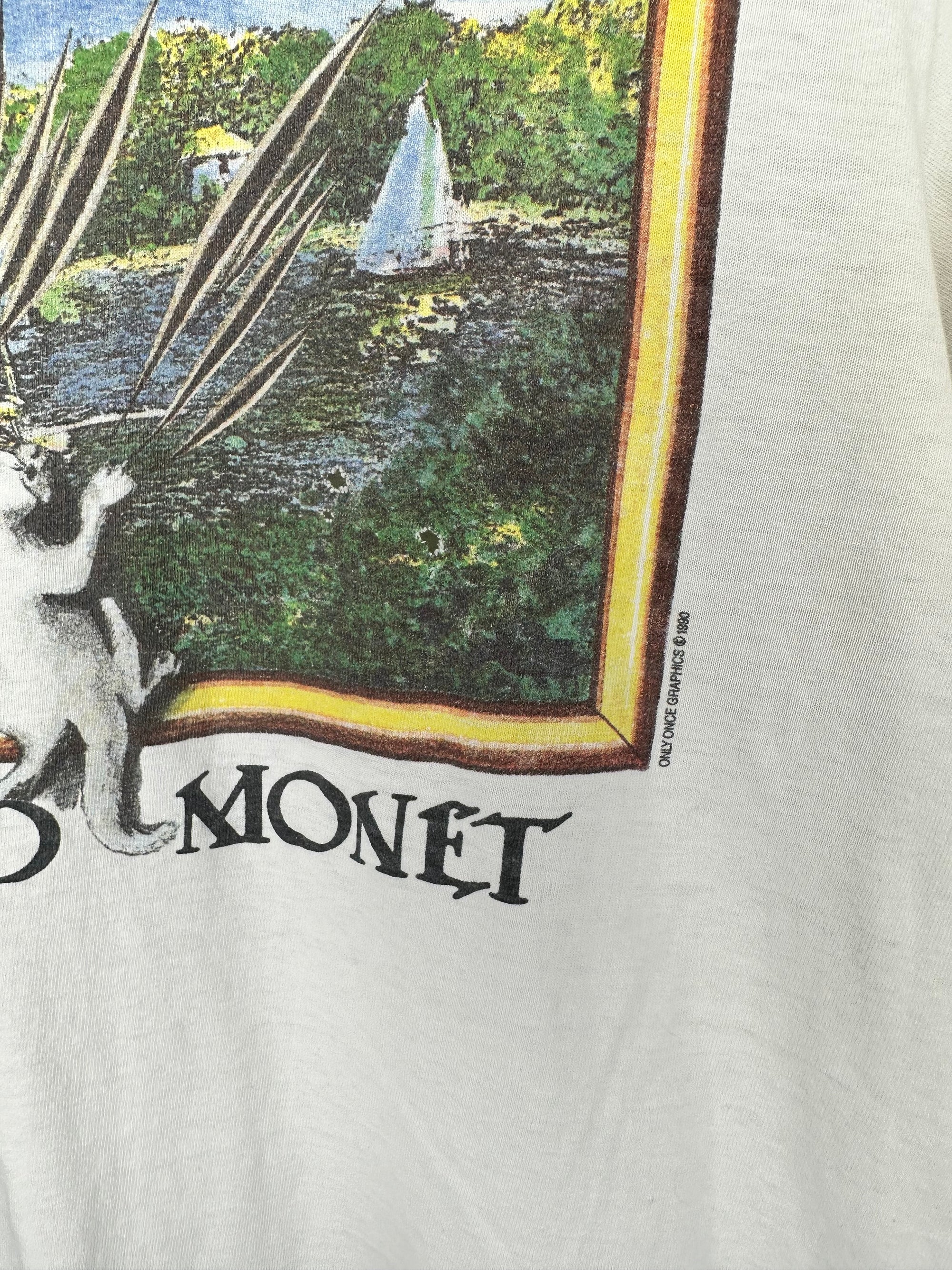 CLAWED MONET CAT ART