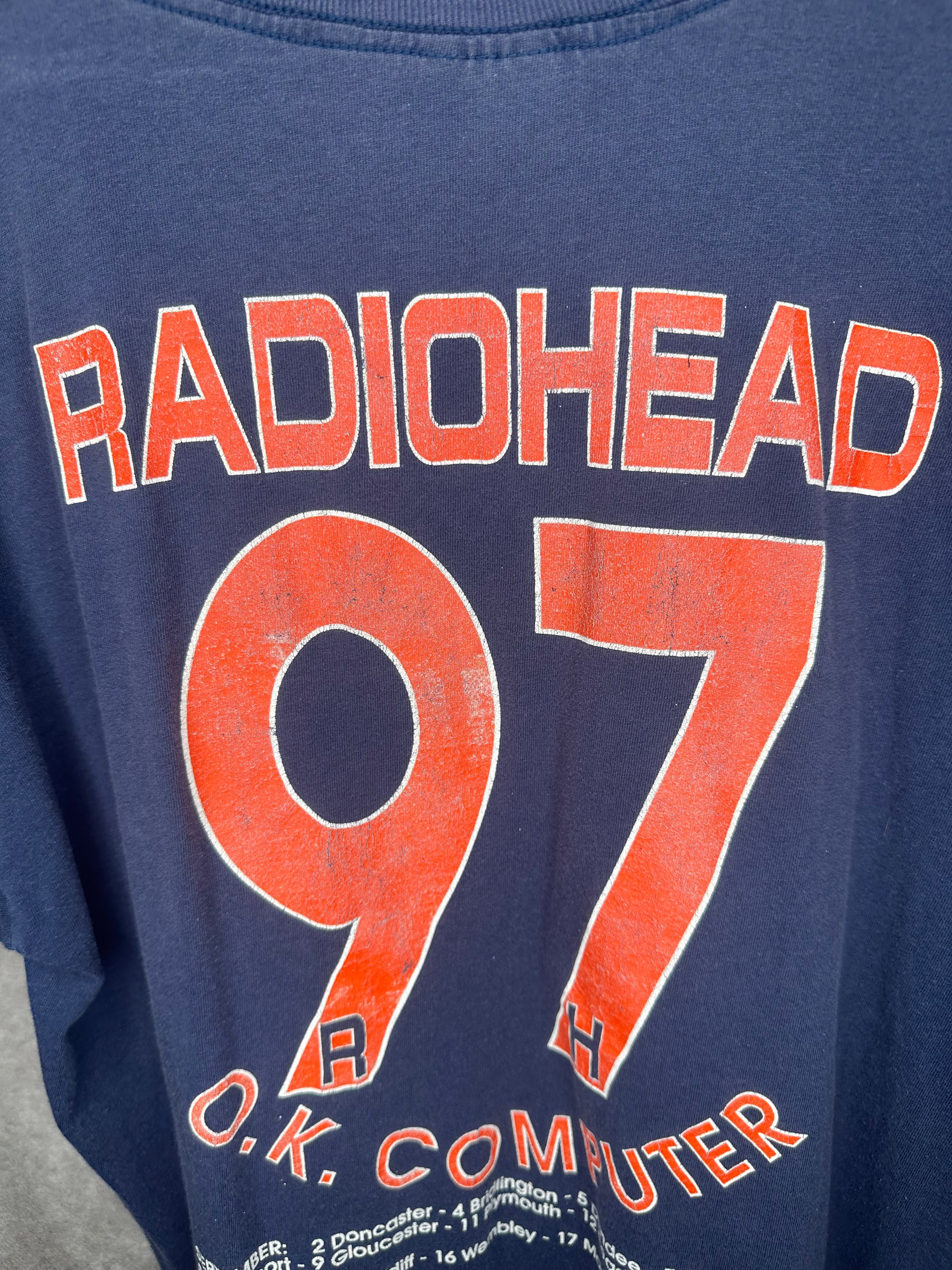RADIOHEAD OK COMPUTER UK TOUR