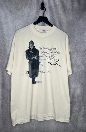 SALVADOR DALI | THE ONLY DIFFERENCE BETWEEN MYSELF AND A MAD MAN IS THAT I AM NOT MAD