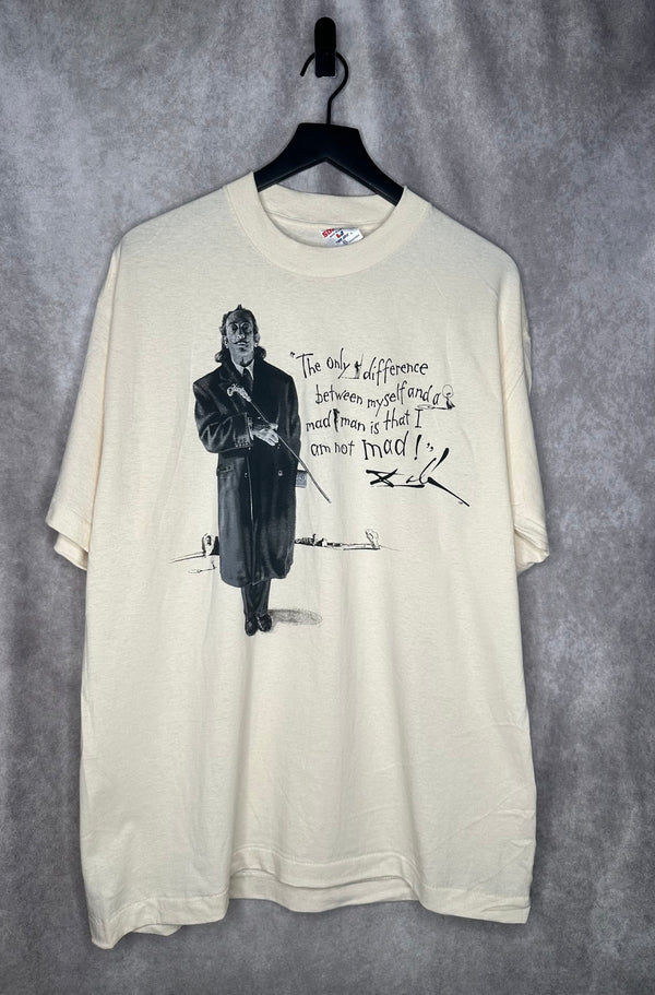 SALVADOR DALI | THE ONLY DIFFERENCE BETWEEN MYSELF AND A MAD MAN IS THAT I AM NOT MAD
