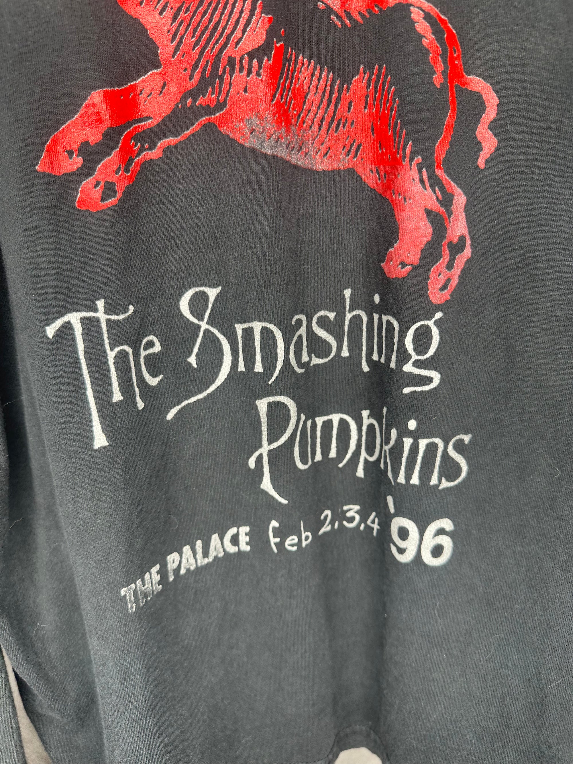SMASHING PUMPKINS THER WORLD IS A VAMPIRE | TONIGHT, TONIGHT PALACE THEATER BOOTLEG LONGSLEEVE