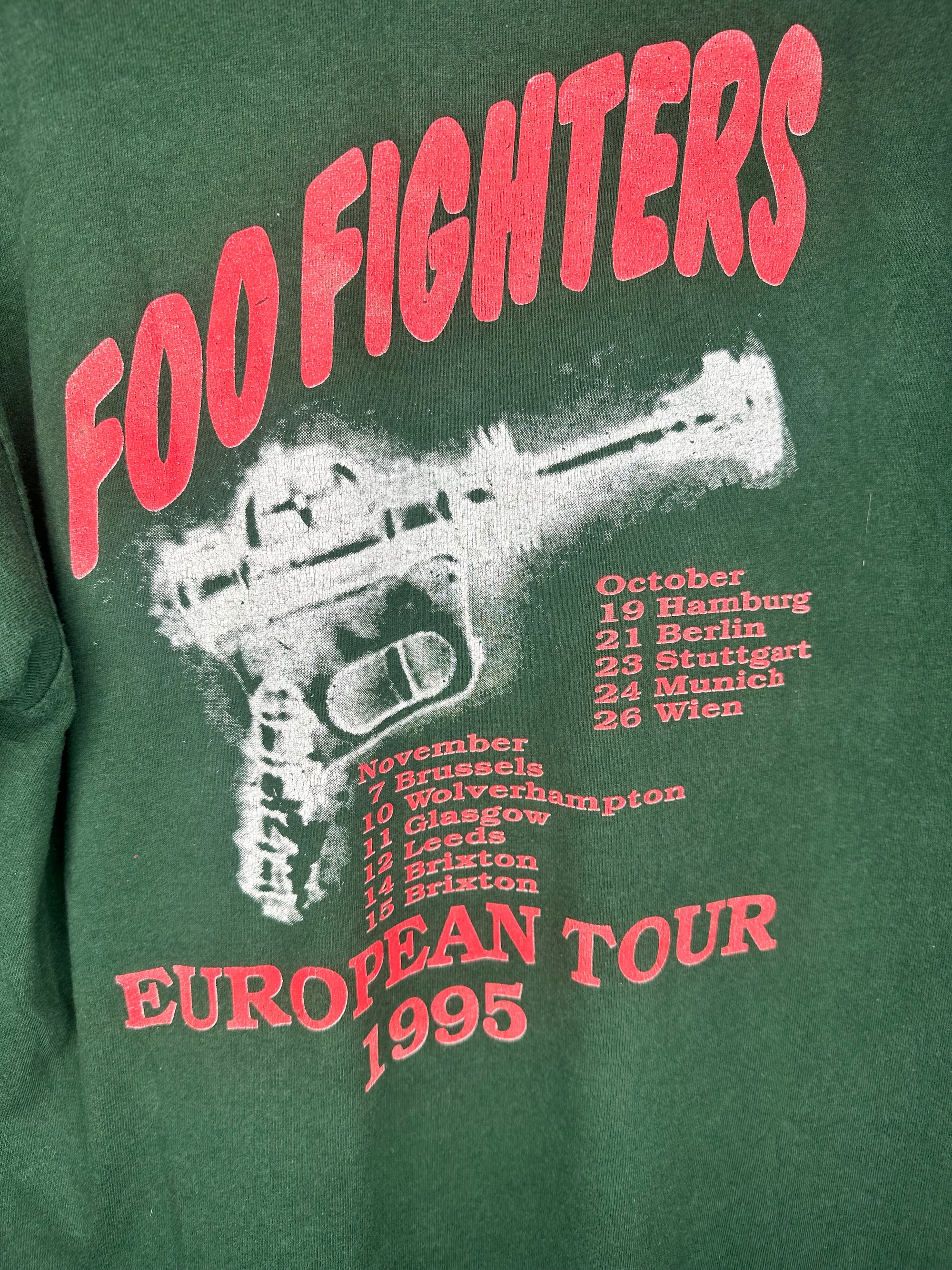FOO FIGHTERS EUROPEAN TOUR LONGSLEEVE
