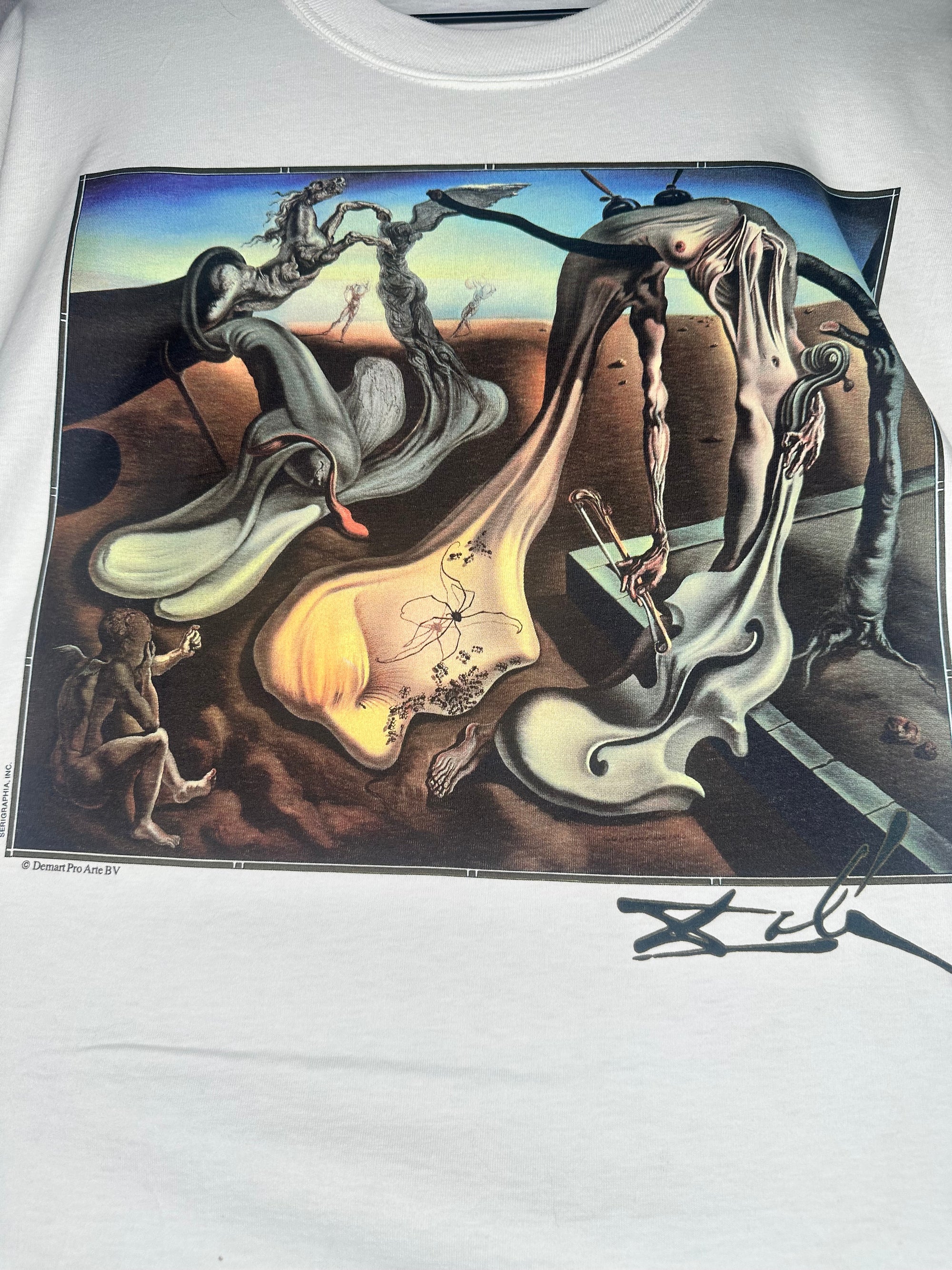 SALVADOR DALI MELTED CLOCK