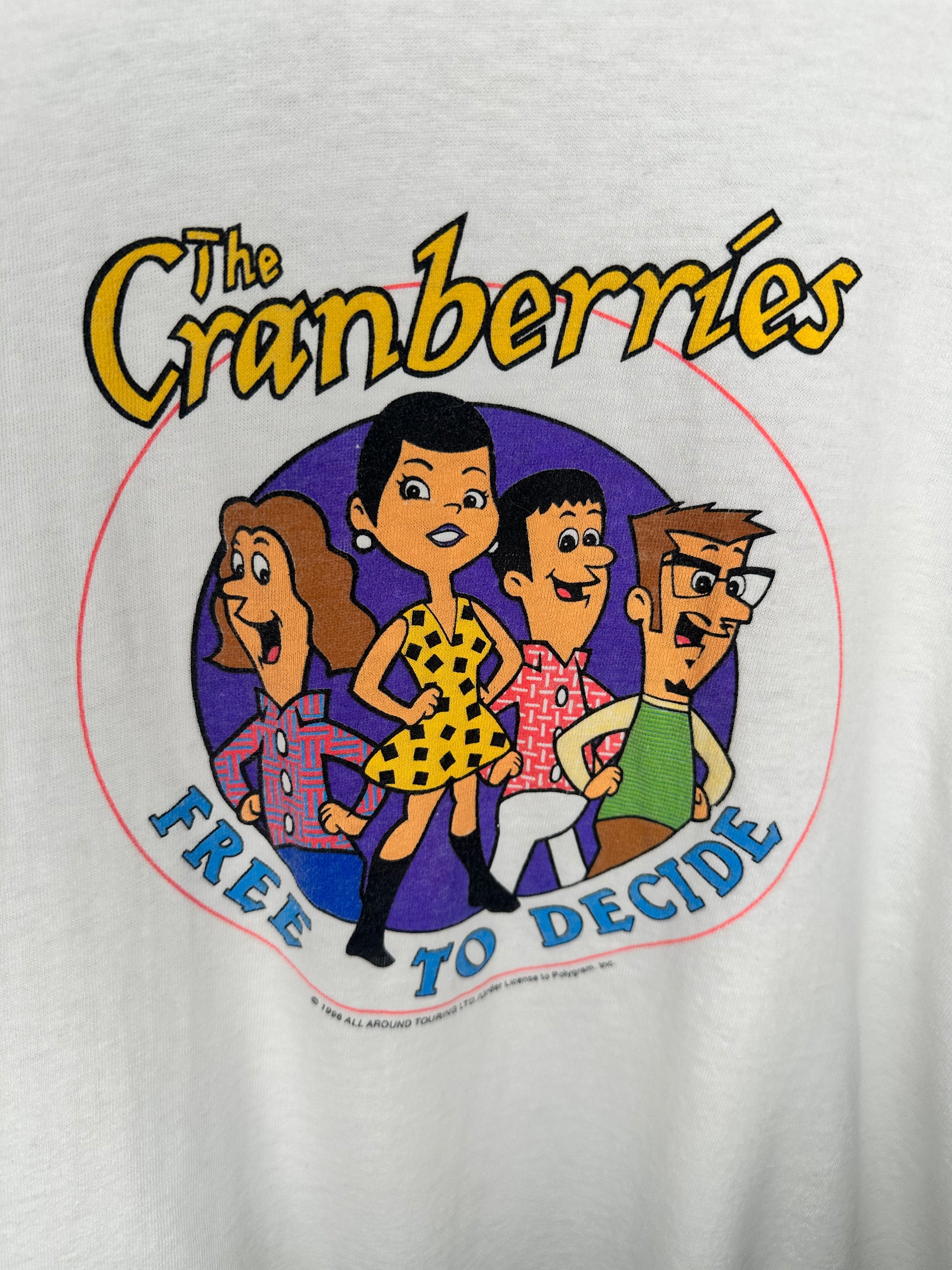 THE CRANBERRIES FEEL FREE TO DECIDE CARTOON