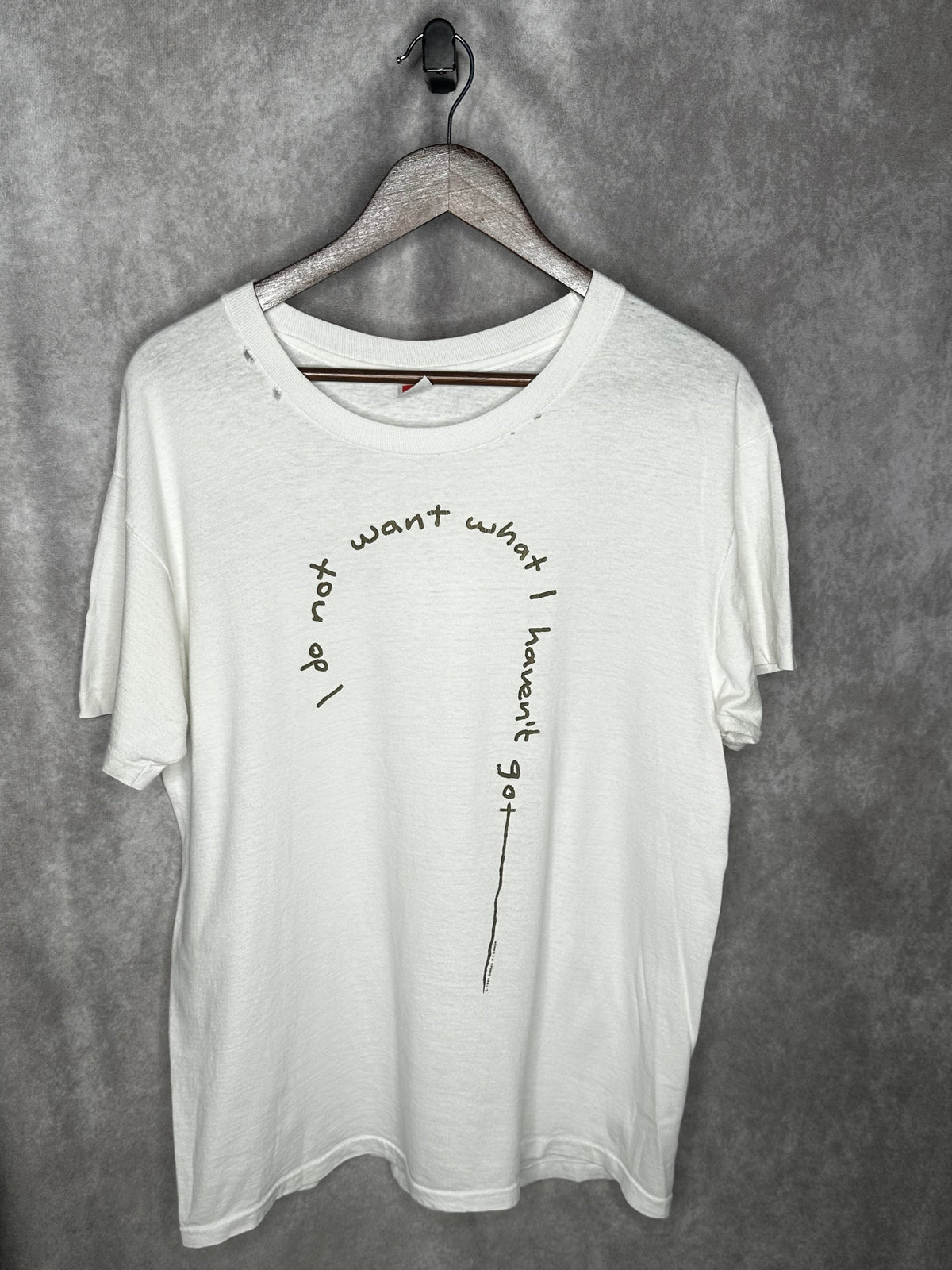 Vintage 1990 Sinead O’Connor I Do Not Want What I Haven't Got Shirt XL