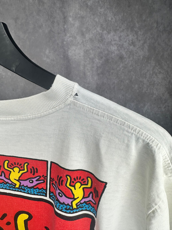KEITH HARING POP ART DOPLHIN