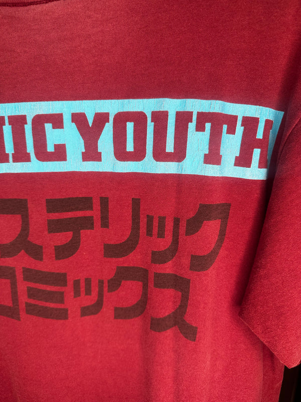 Vintage 1992 Sonic Youth Hysterics Comic Astronaut Shirt Large