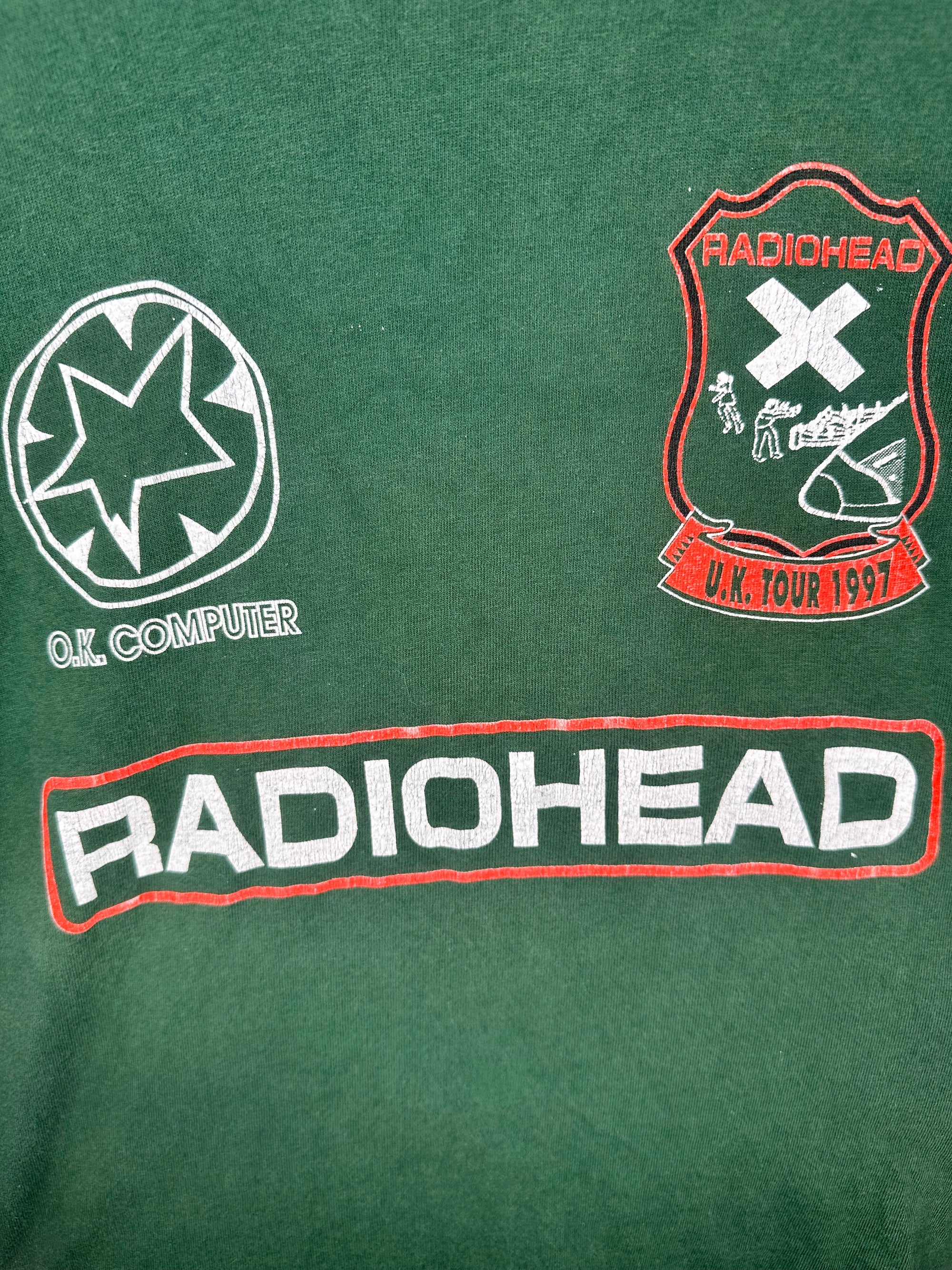 RADIOHEAD OK COMPUTER UK TOUR