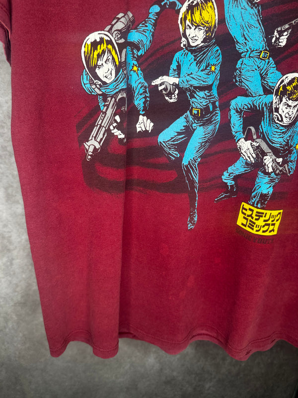 Vintage 1992 Sonic Youth Hysterics Comic Astronaut Shirt Large