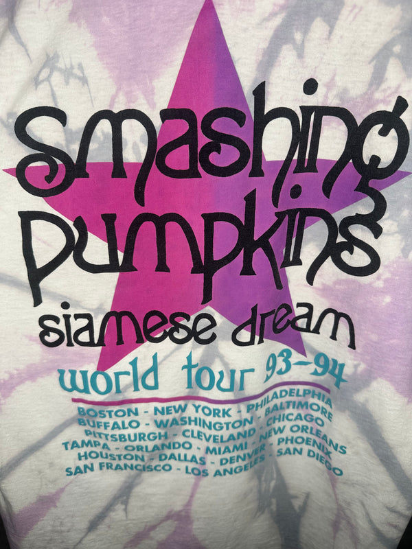 SMASHING PUMPKINS SIAMESE DREAM WORLD TOUR TIE DYE BOOTLEG
