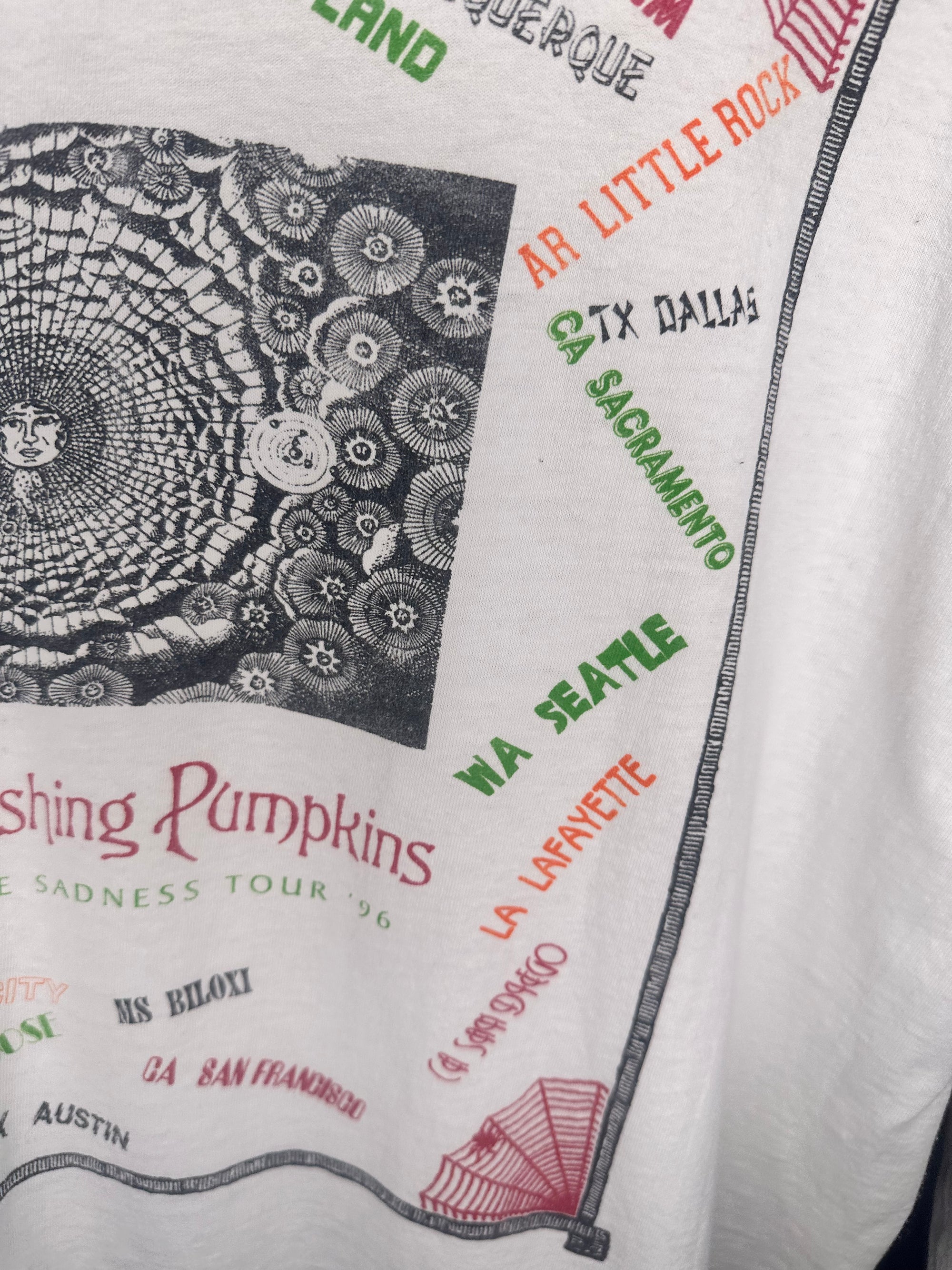 SMASHING PUMPKINS | MELLON COLLIE AND THE INFINITE SADNESS PARKING LOT BOOTLEG LONGSLEEVE