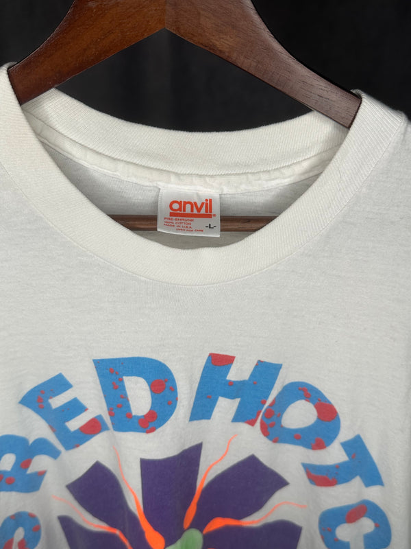 Vintage 1990 Red Hot Chili Peppers Sperm Shirt Large